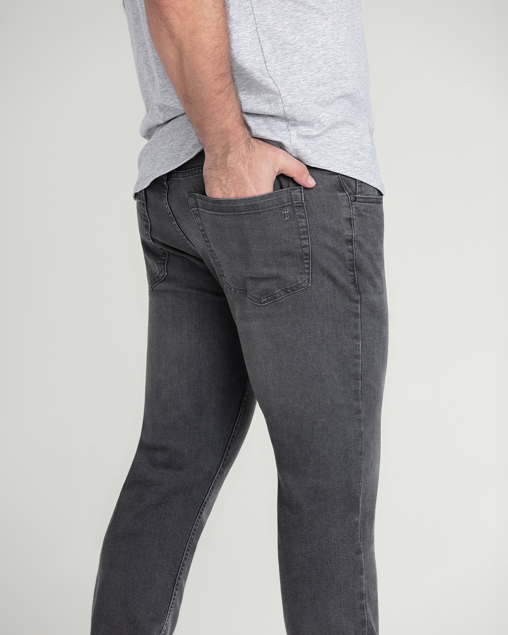Slim Fit / Miner - Dark Grey Jeans | The Perfect Jean