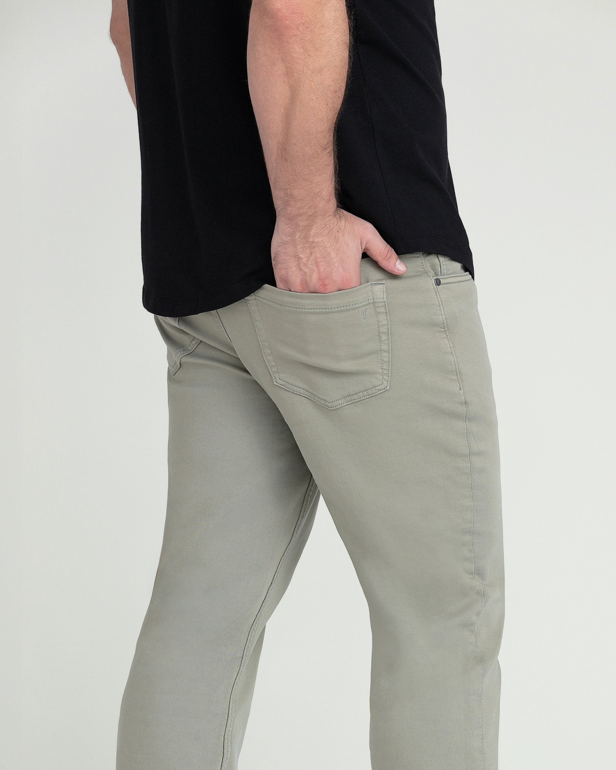 Athletic Fit Sage Green Men's Denkhaki | The Perfect Jean