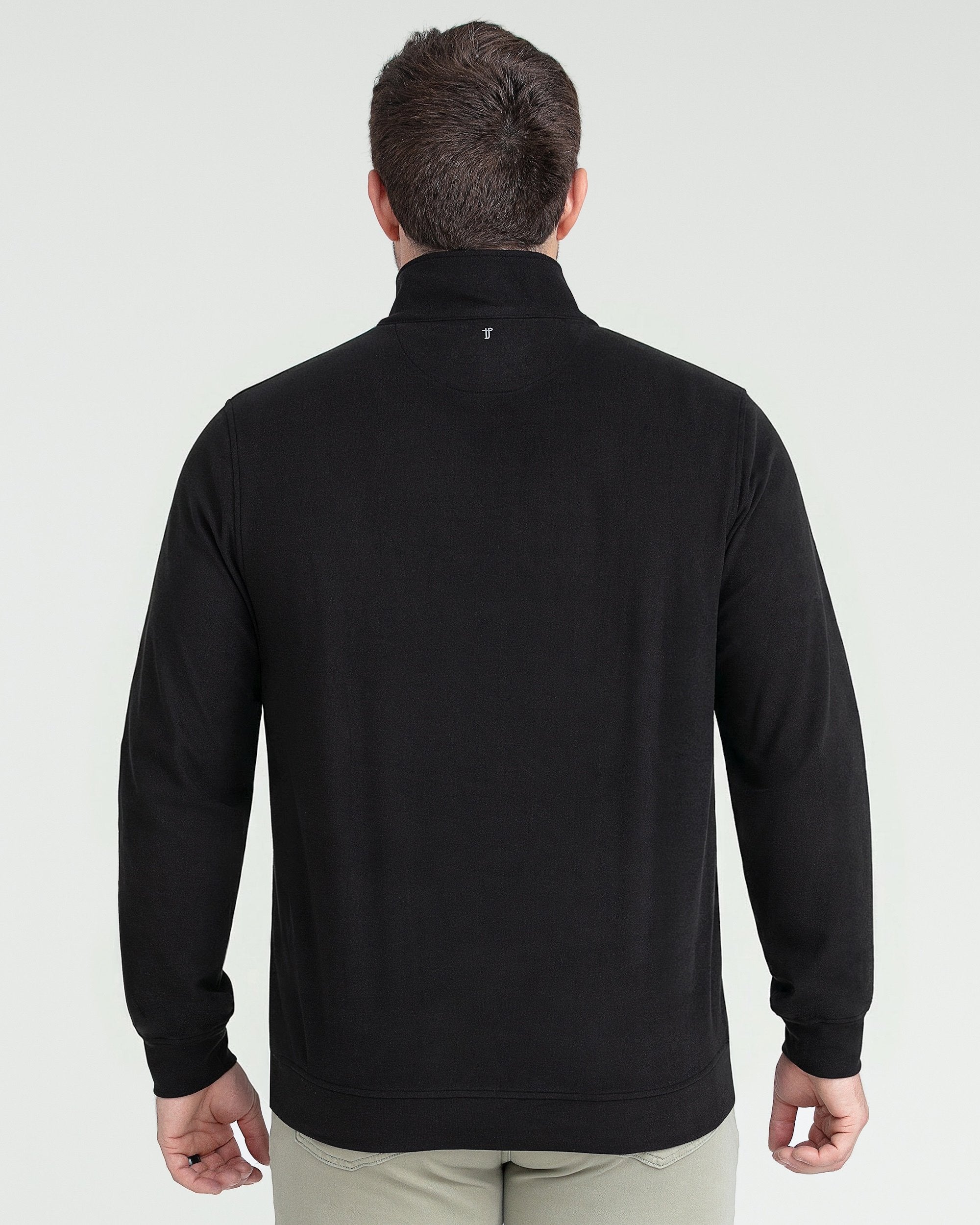 Solid Black Hoodie | The Perfect Jean