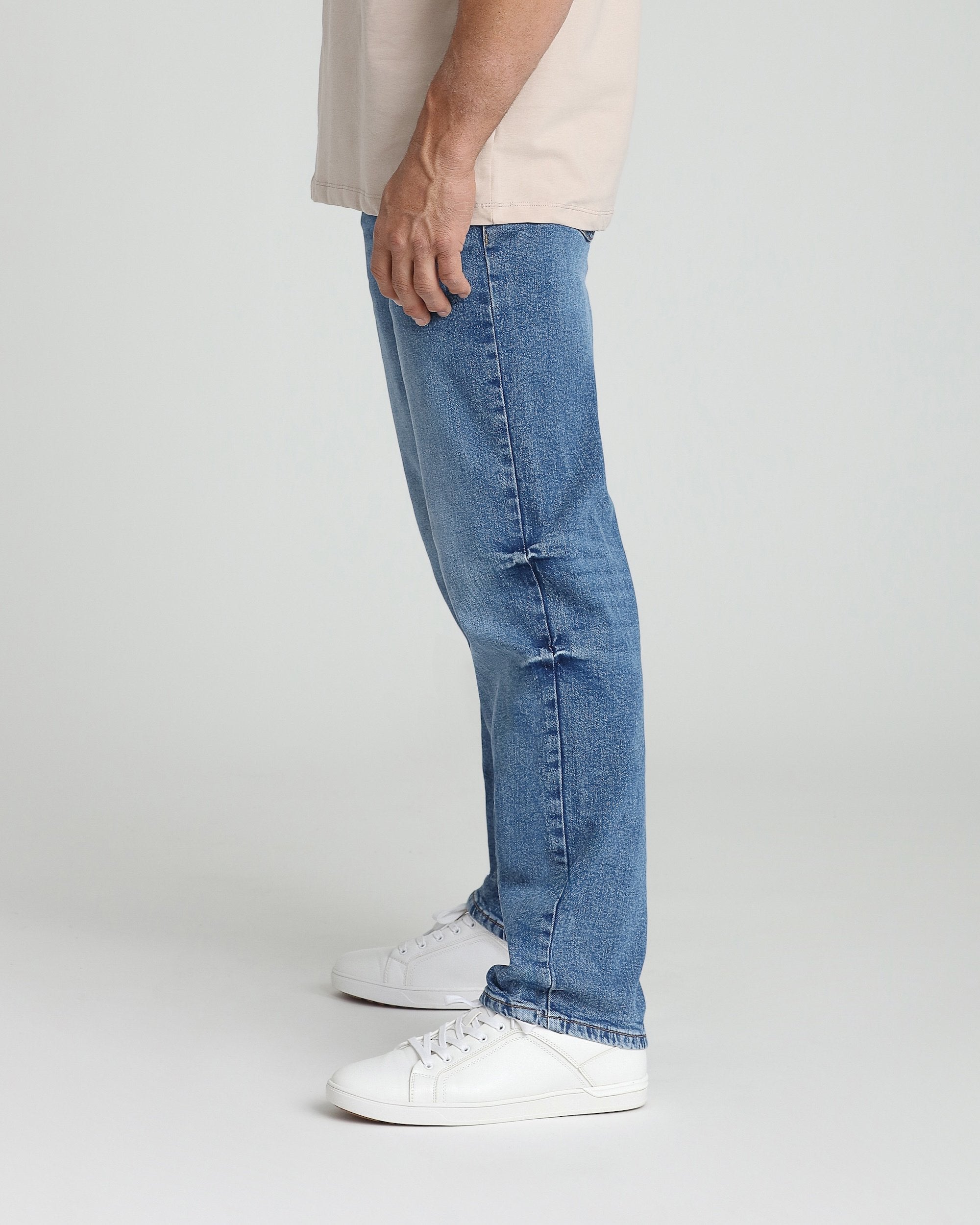 Thick Thicc Fit - Blue Wide Leg Jeans | The Perfect Jean