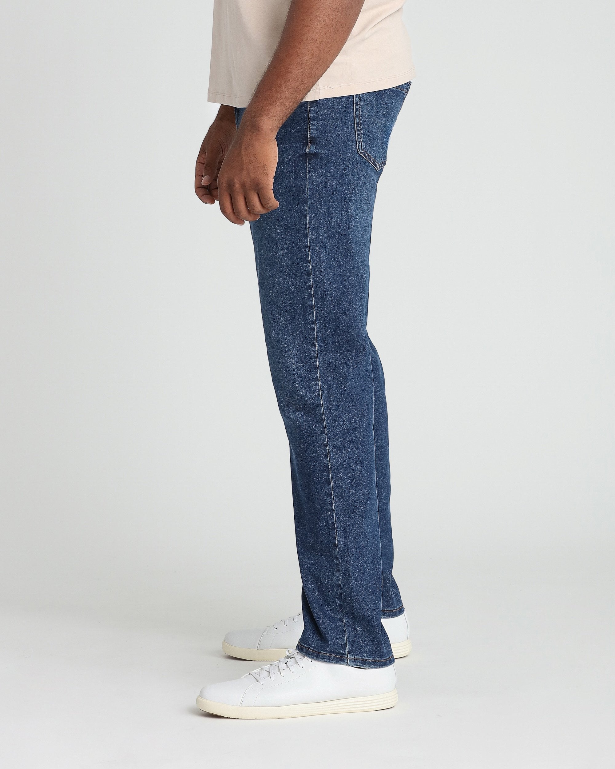 Thick Thicc Fit / Knight - Men's Dark Blue Jeans | The Perfect Jean