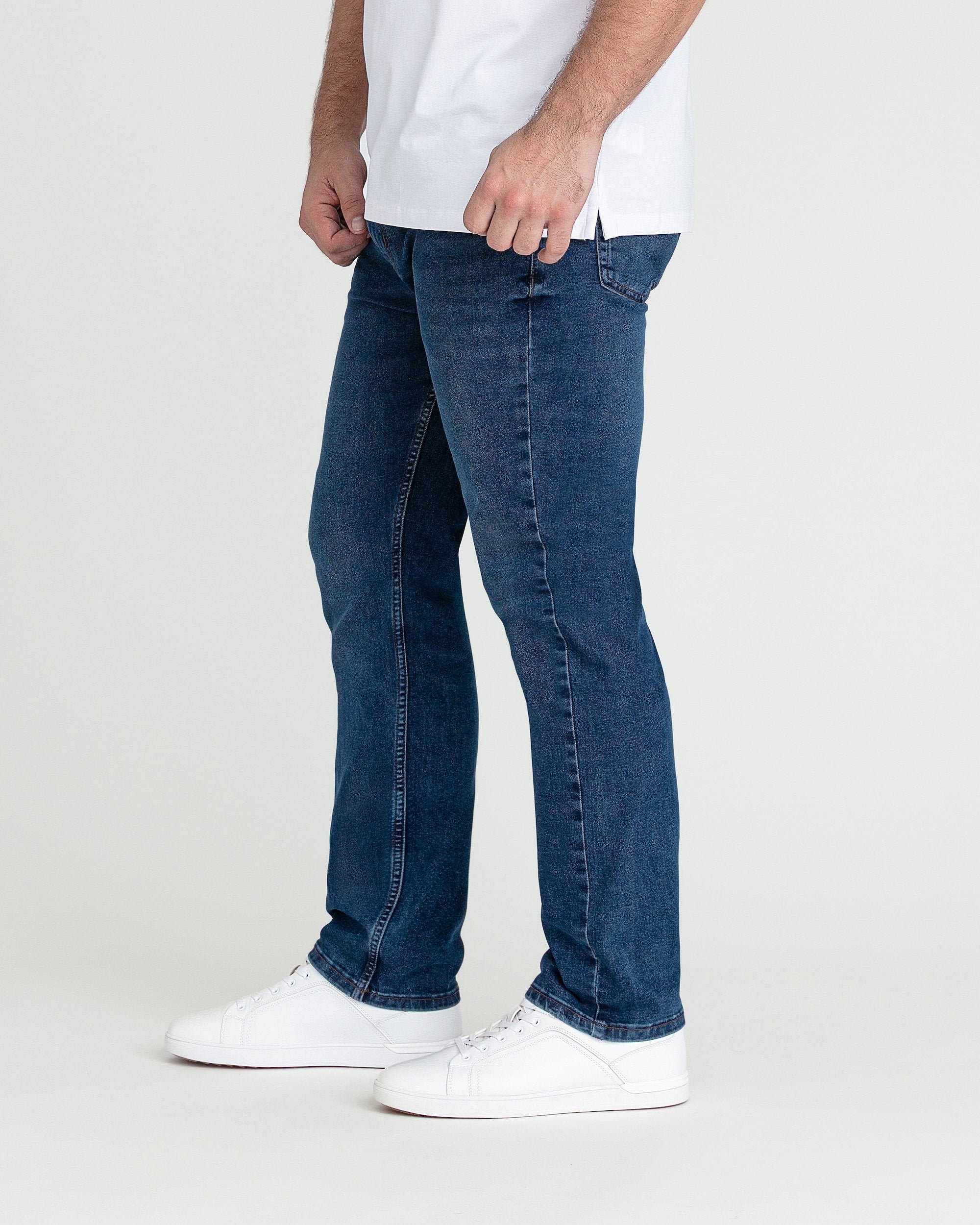 Slim Thick Fit / Cowboy Stonewashed Jeans | The Perfect Jean