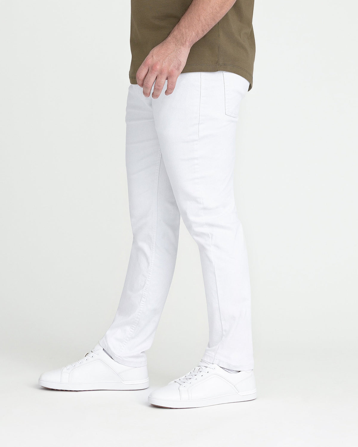 Slim Thick Fit / Blanco - Men's White Jeans | The Perfect Jean