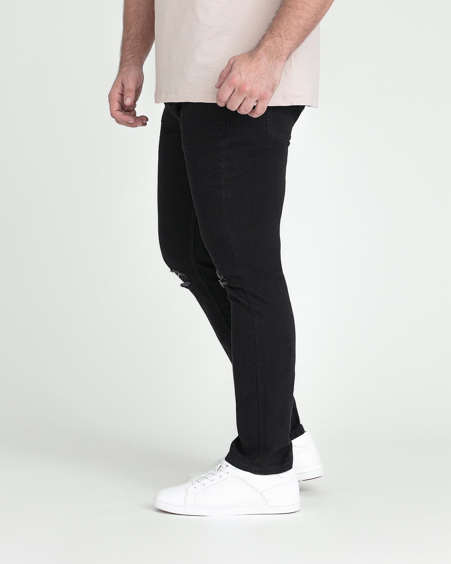 Slim Fit / Slash (Ripped Black)