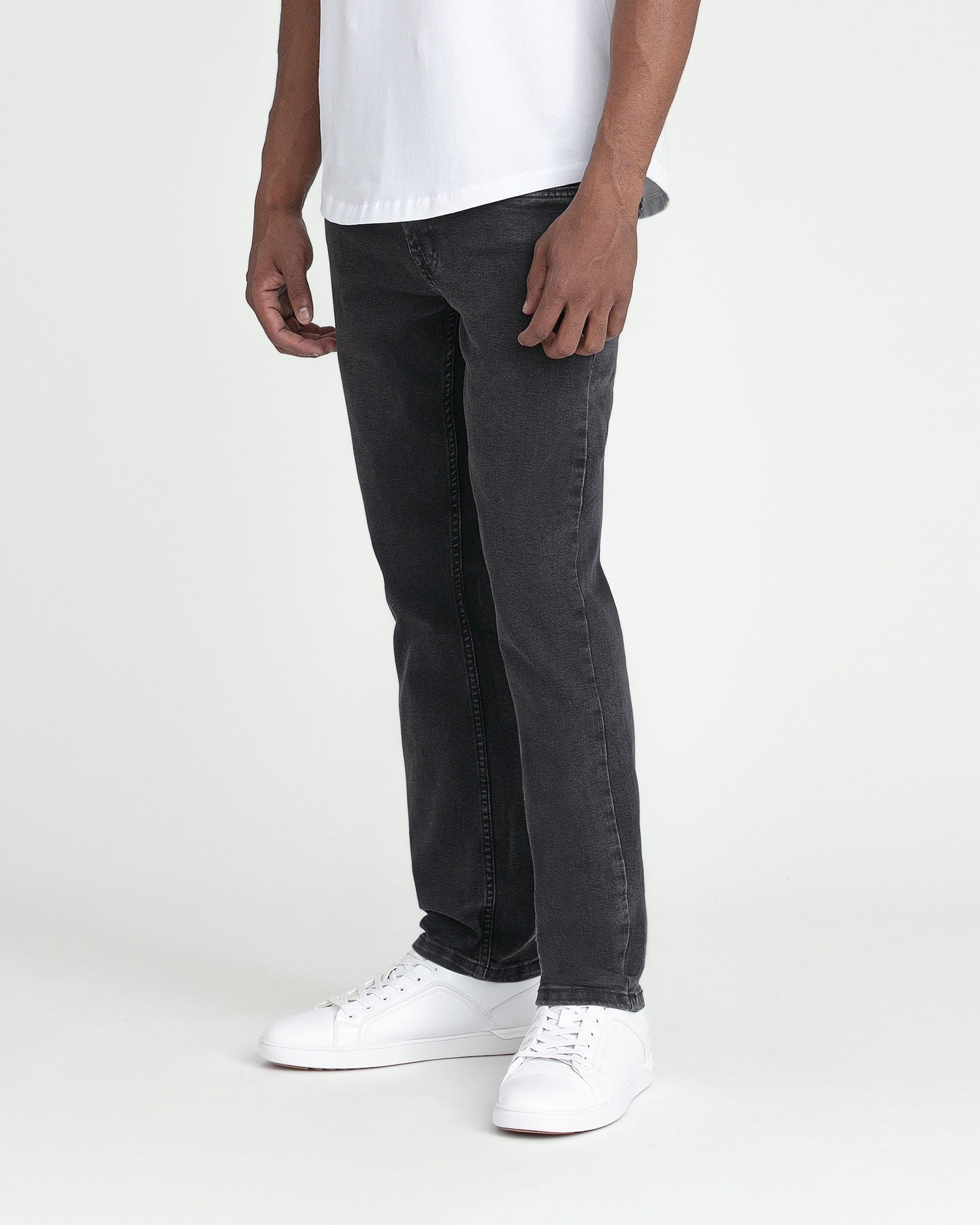 Slim Fit / Steel (Faded Black)