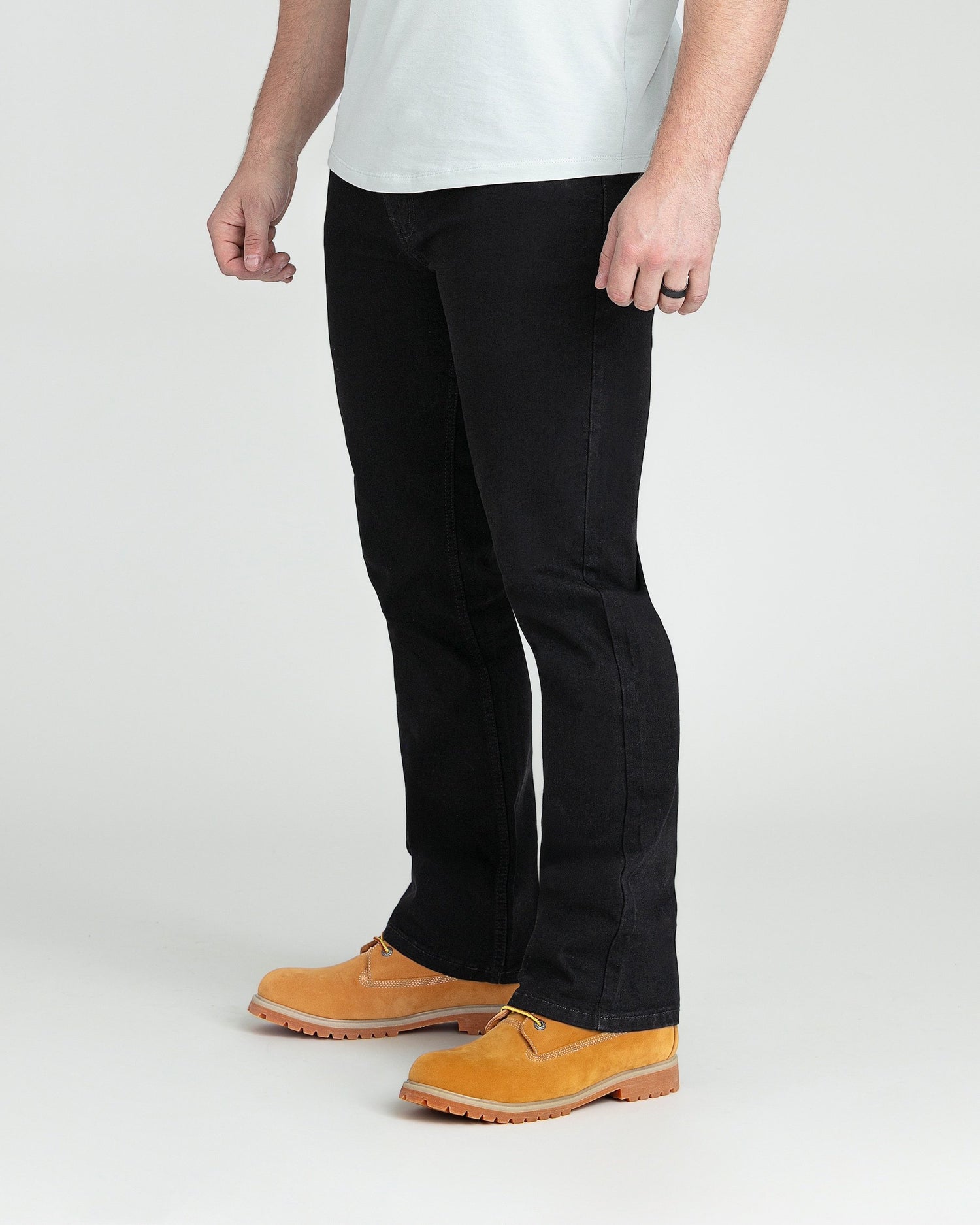 Men's Jeans | Bootcut Fit / Bandit (Black) | Super Stretch Flexible Denim | Size 44/38 | The Perfect Jean Men's Jeans | Bootcut Fit / Bandit (Black) | Super Stretch Flexible Denim | Size 44/38 | The Perfect Jean