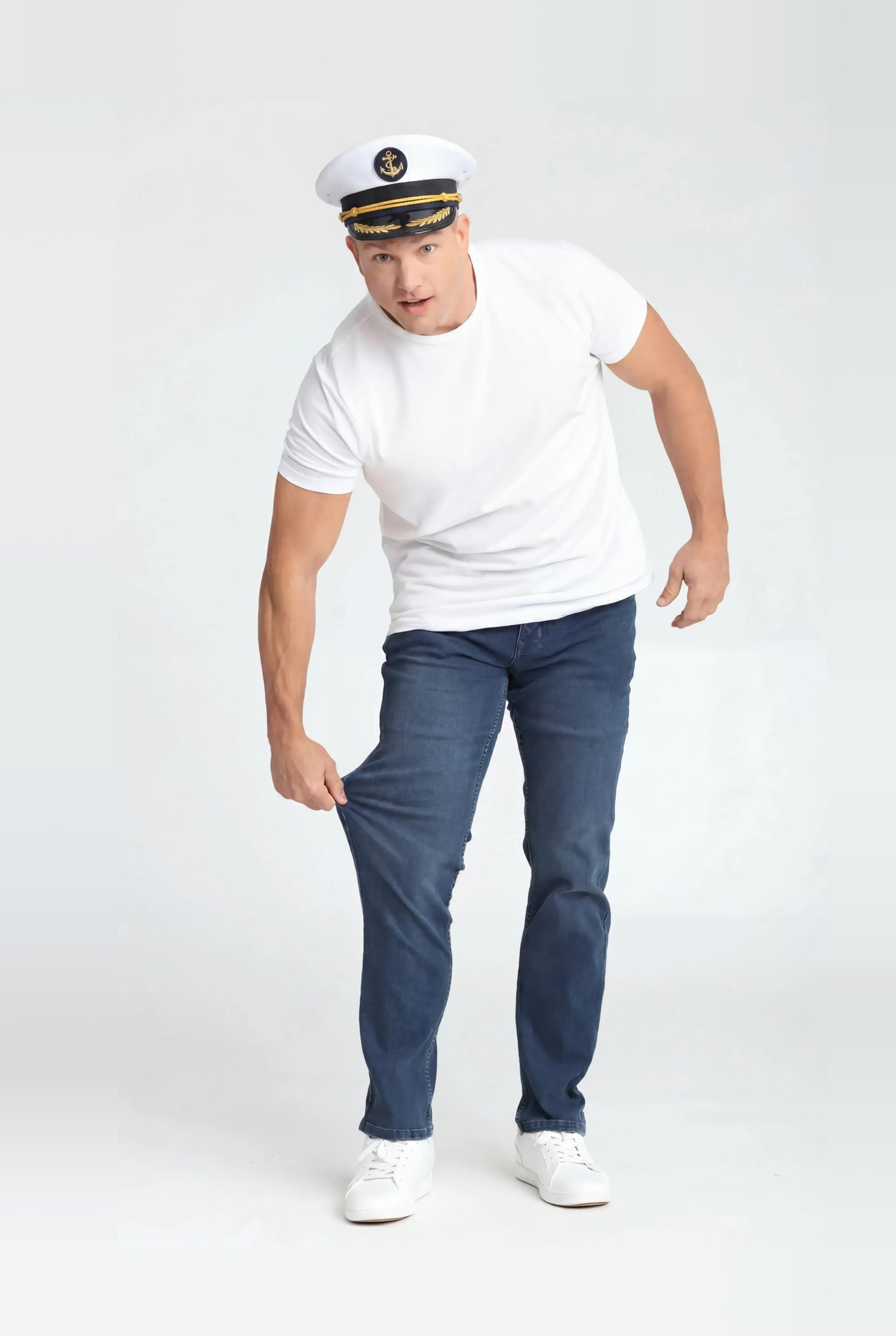 Slim Thick Fit / Admiral (Med Blue)