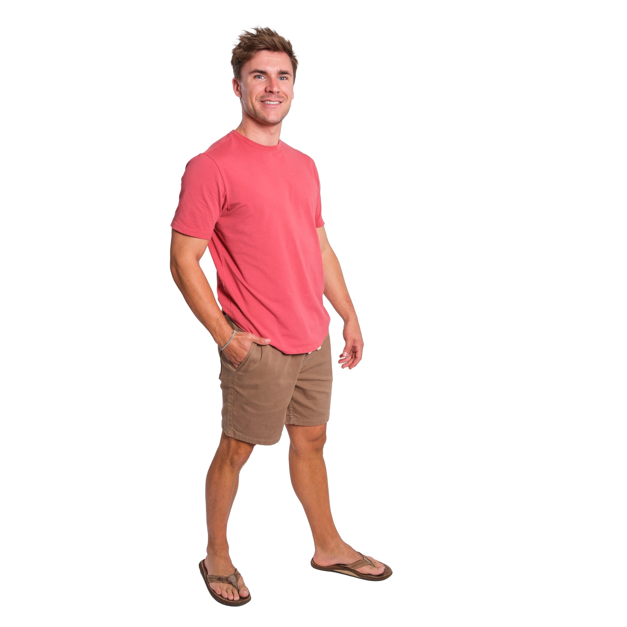 Everyday Comfort Shorts (Slim Fit) / Dark Khaki