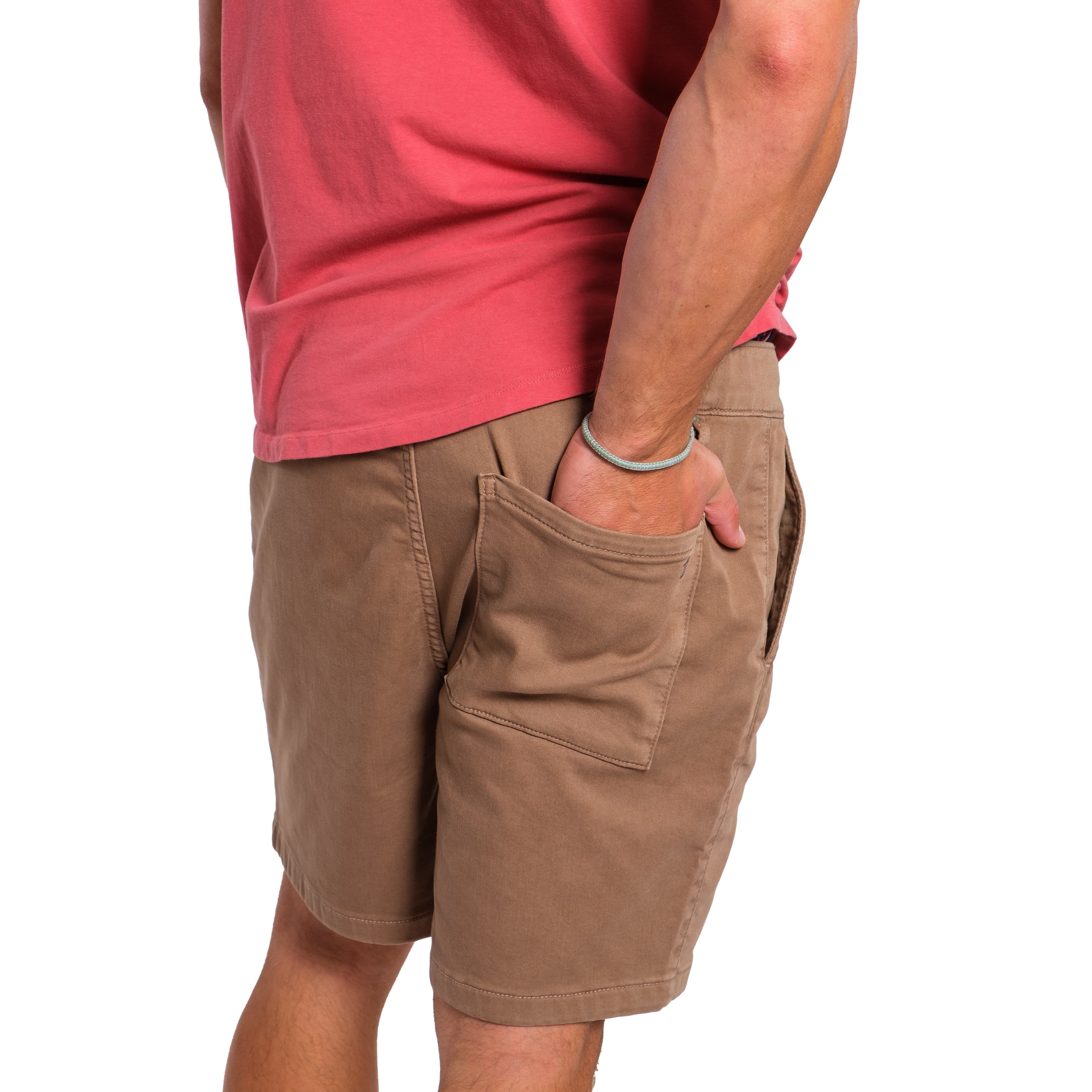 Everyday Comfort Shorts (Slim Fit) / Dark Khaki