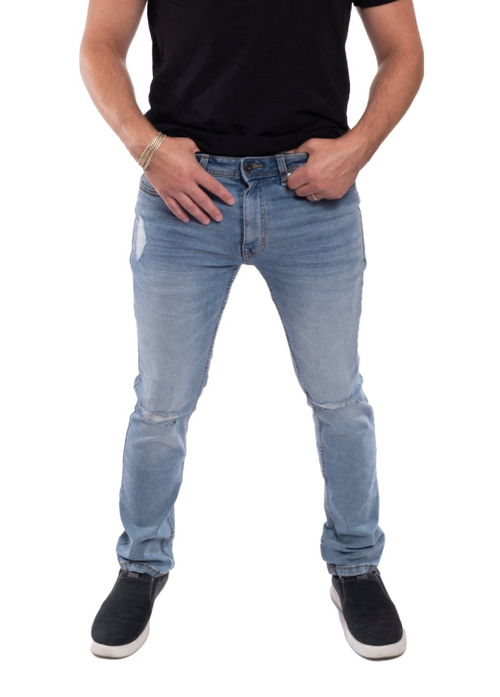 Slim Thick Fit / Cowboy Stonewashed Jeans