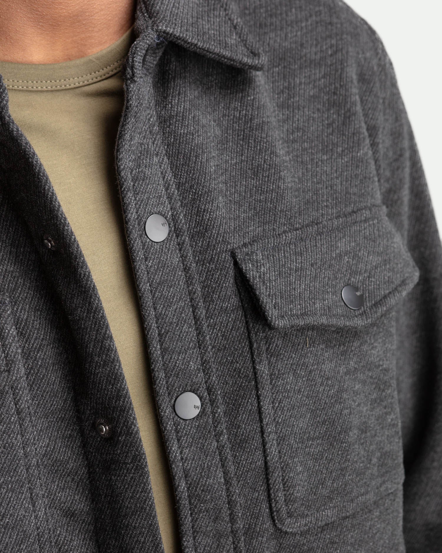 Overshirt in Black
