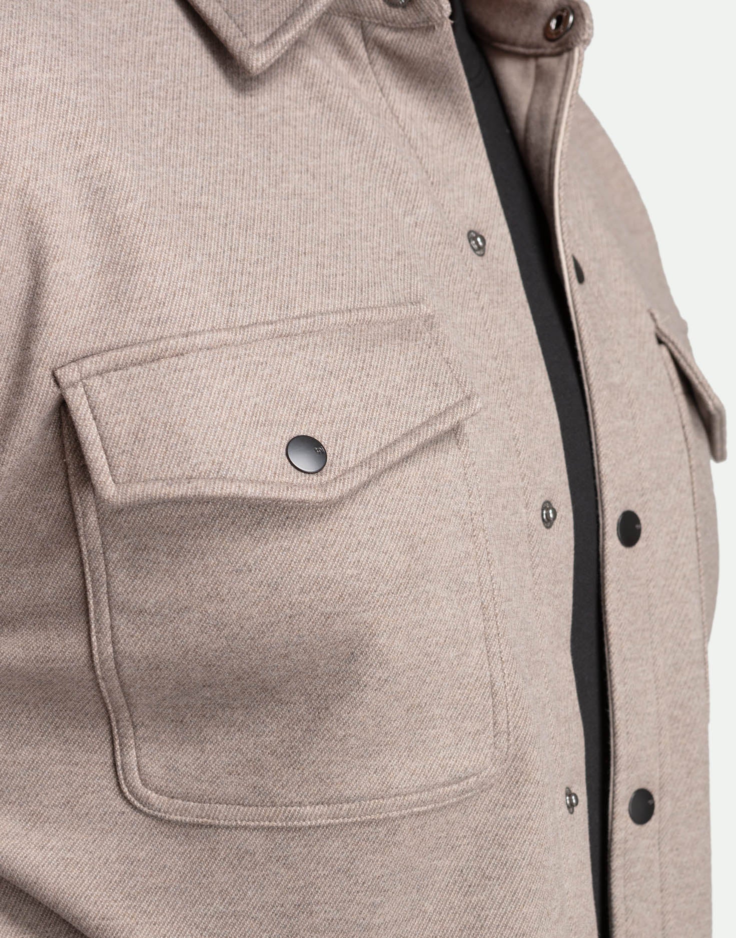 Overshirt in Oatmeal