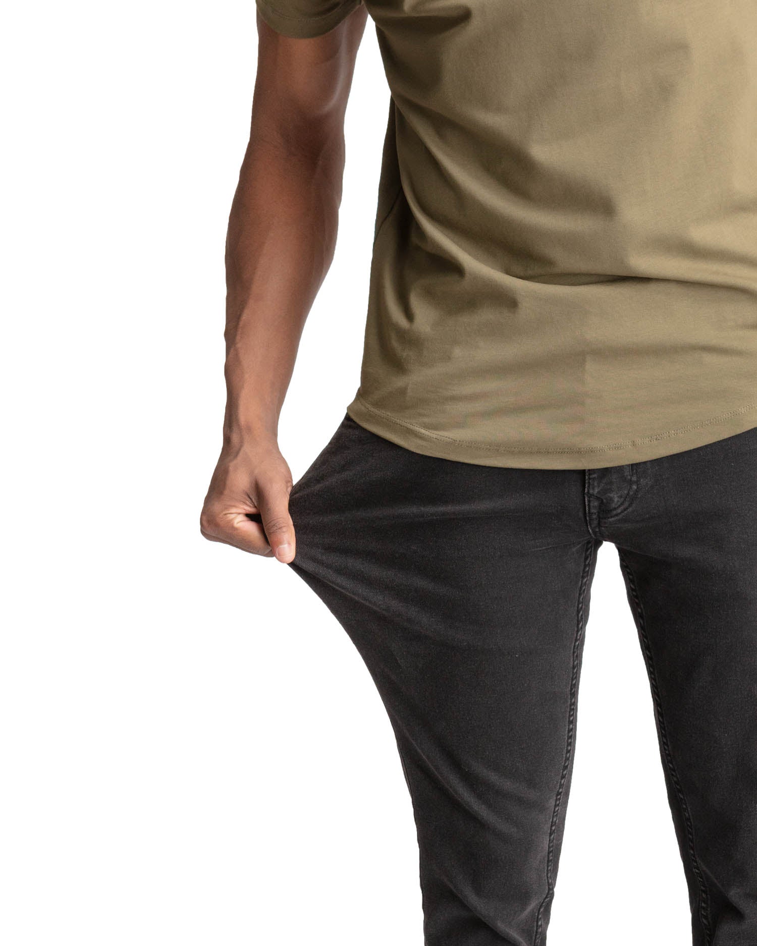Skinny Fit / Steel (Faded Black)