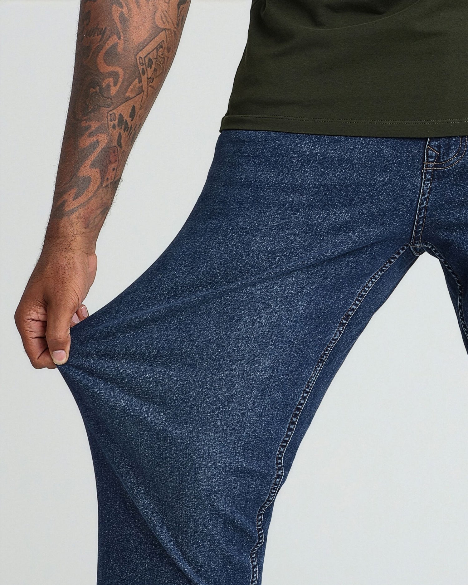 Thick Thicc Fit / Admiral (Med Blue)