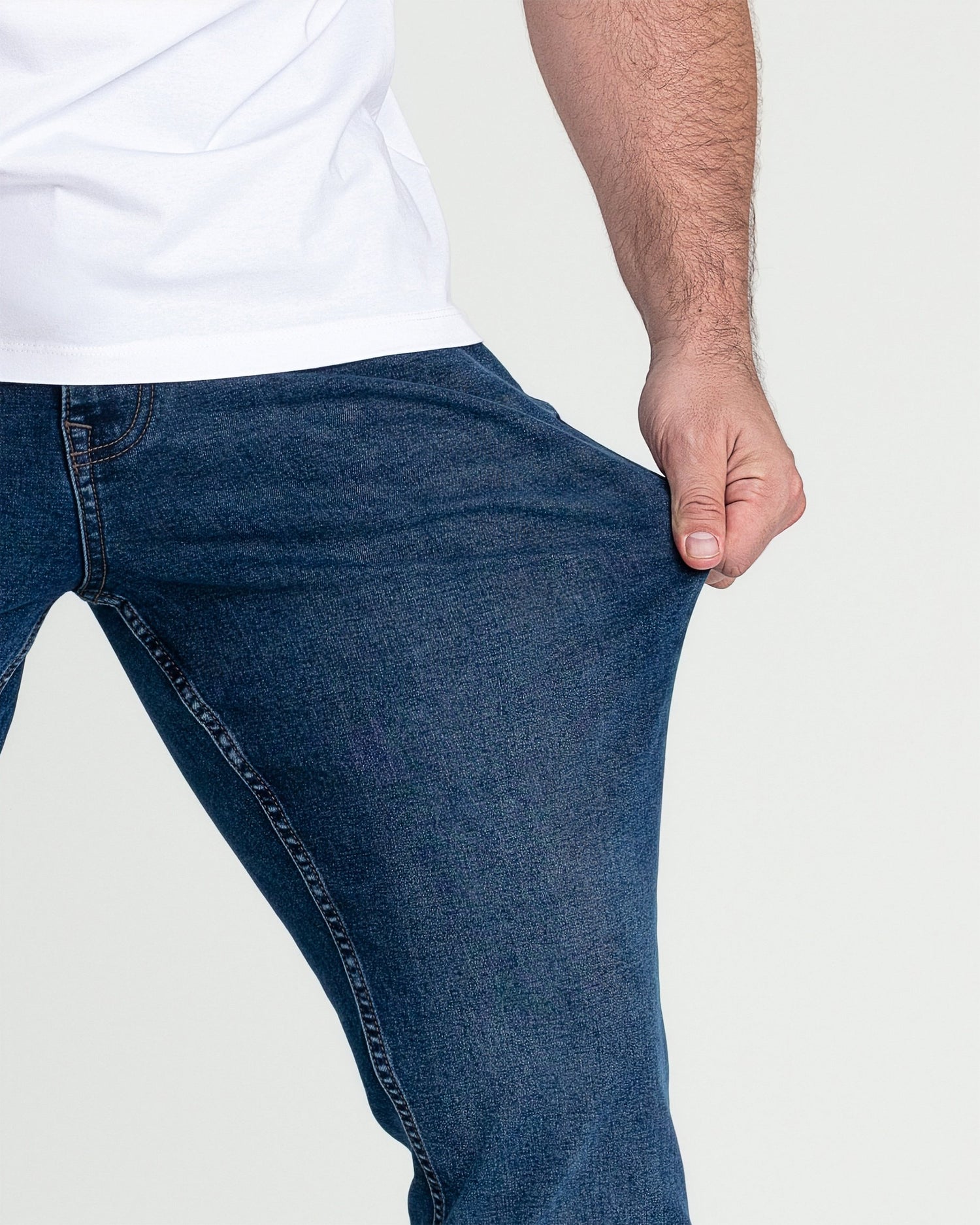 Slim Thick Fit / Admiral (Med Blue)