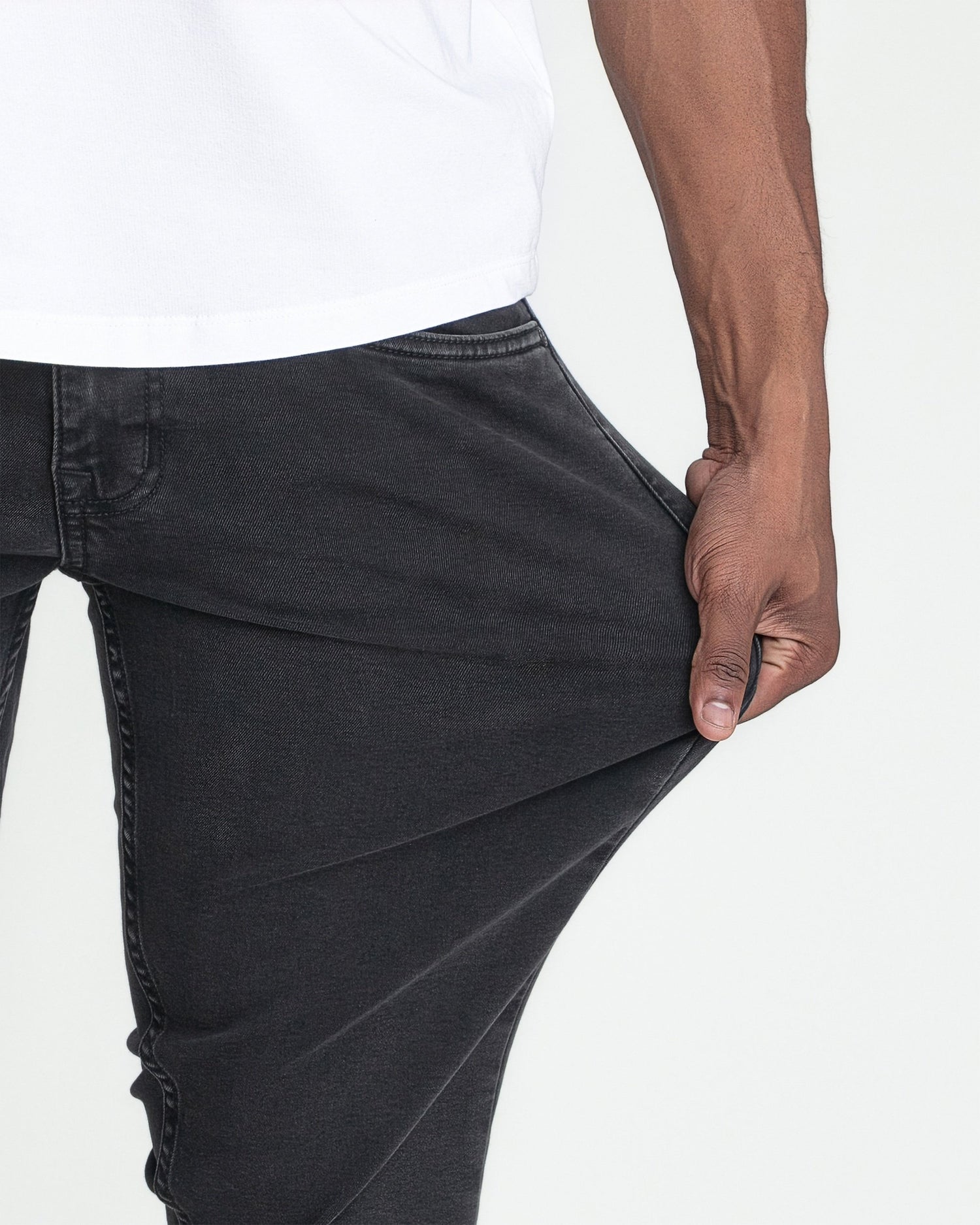 Slim Fit / Steel (Faded Black)