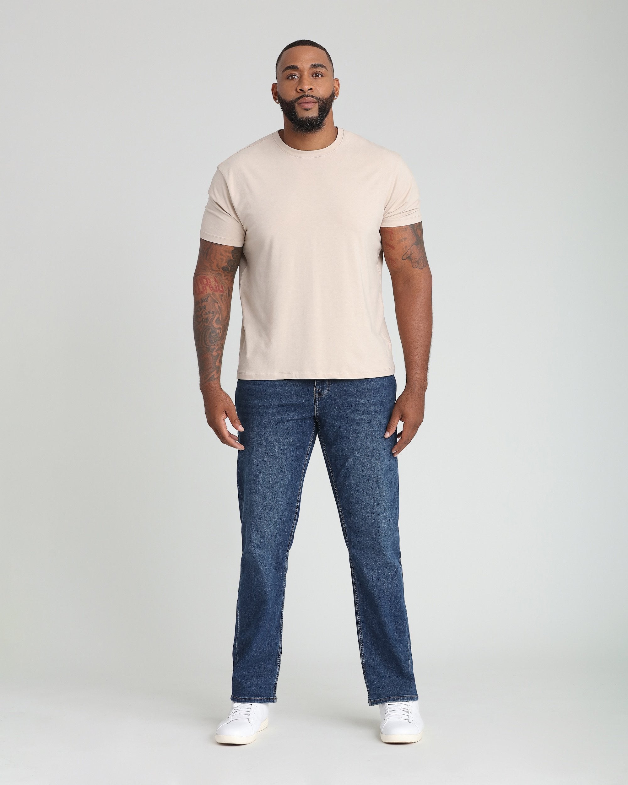 Thick Thicc Fit / Knight - Men's Dark Blue Jeans | The Perfect Jean