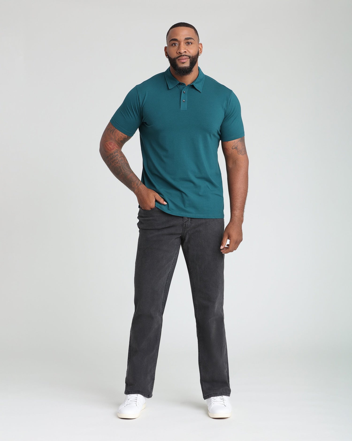 Athletic Fit / Steel (Faded Black)