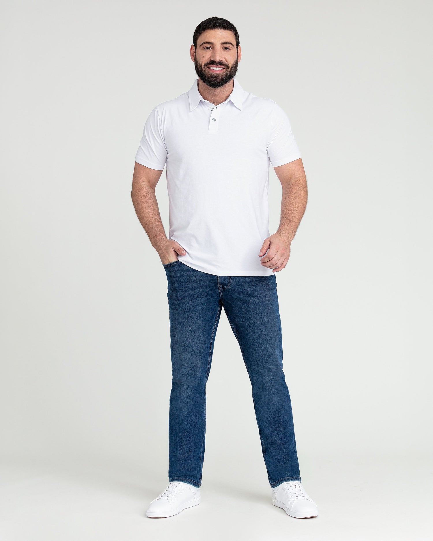 Slim Thick Fit / Admiral (Med Blue)