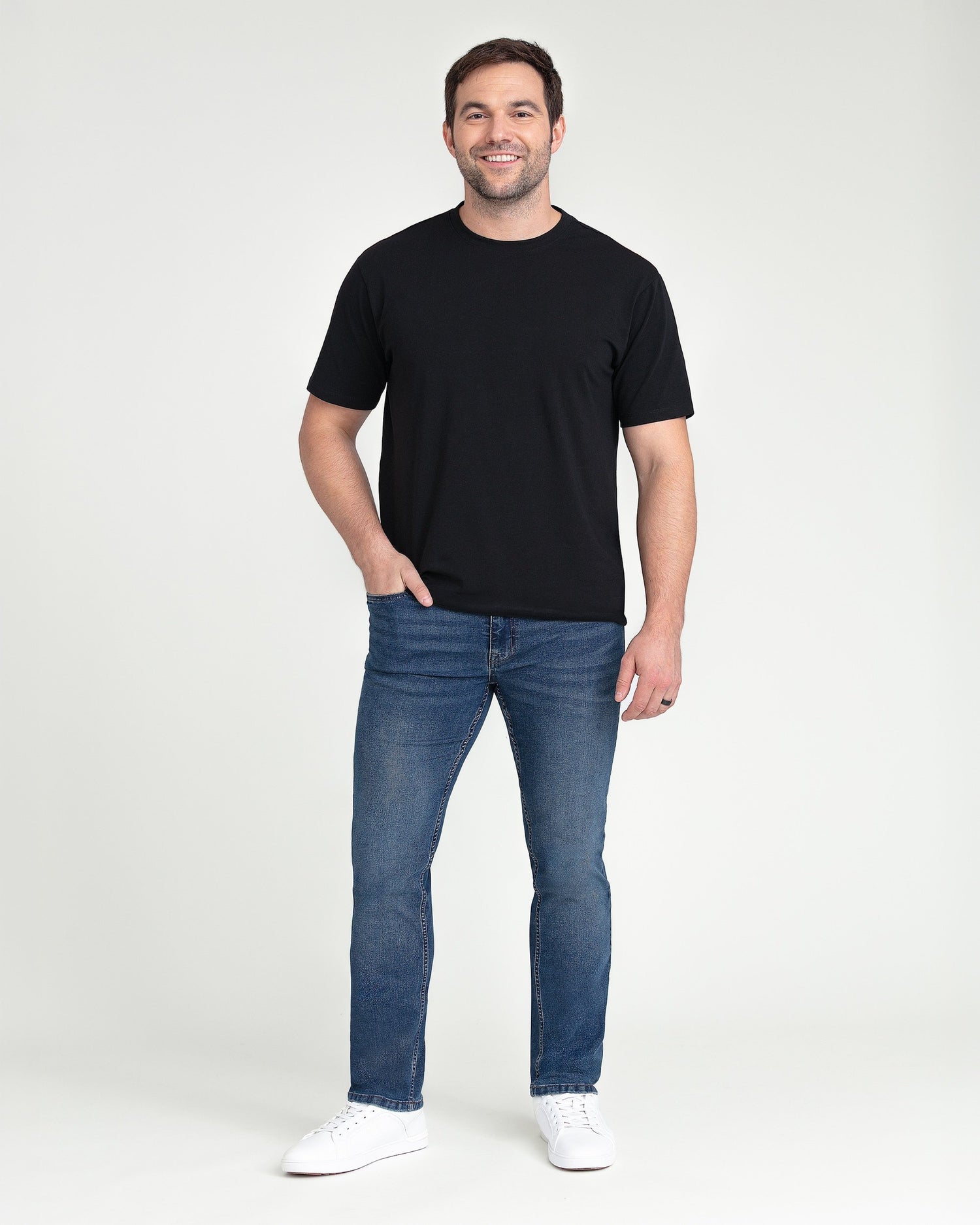 Slim Fit / Admiral (Med Blue)