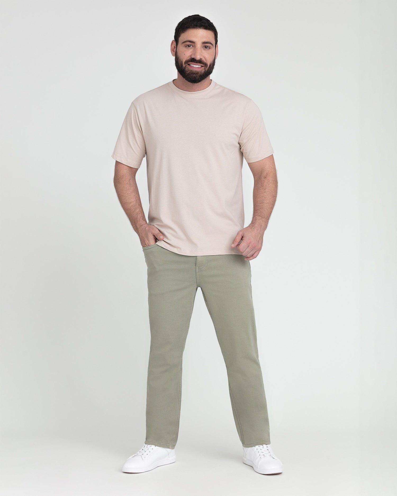 slim fit dress khakis Extra Slim Khaki Stretch Suit Pant