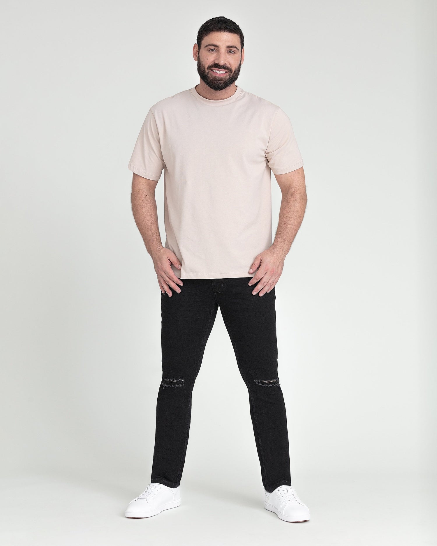 Slim Fit / Slash (Ripped Black)