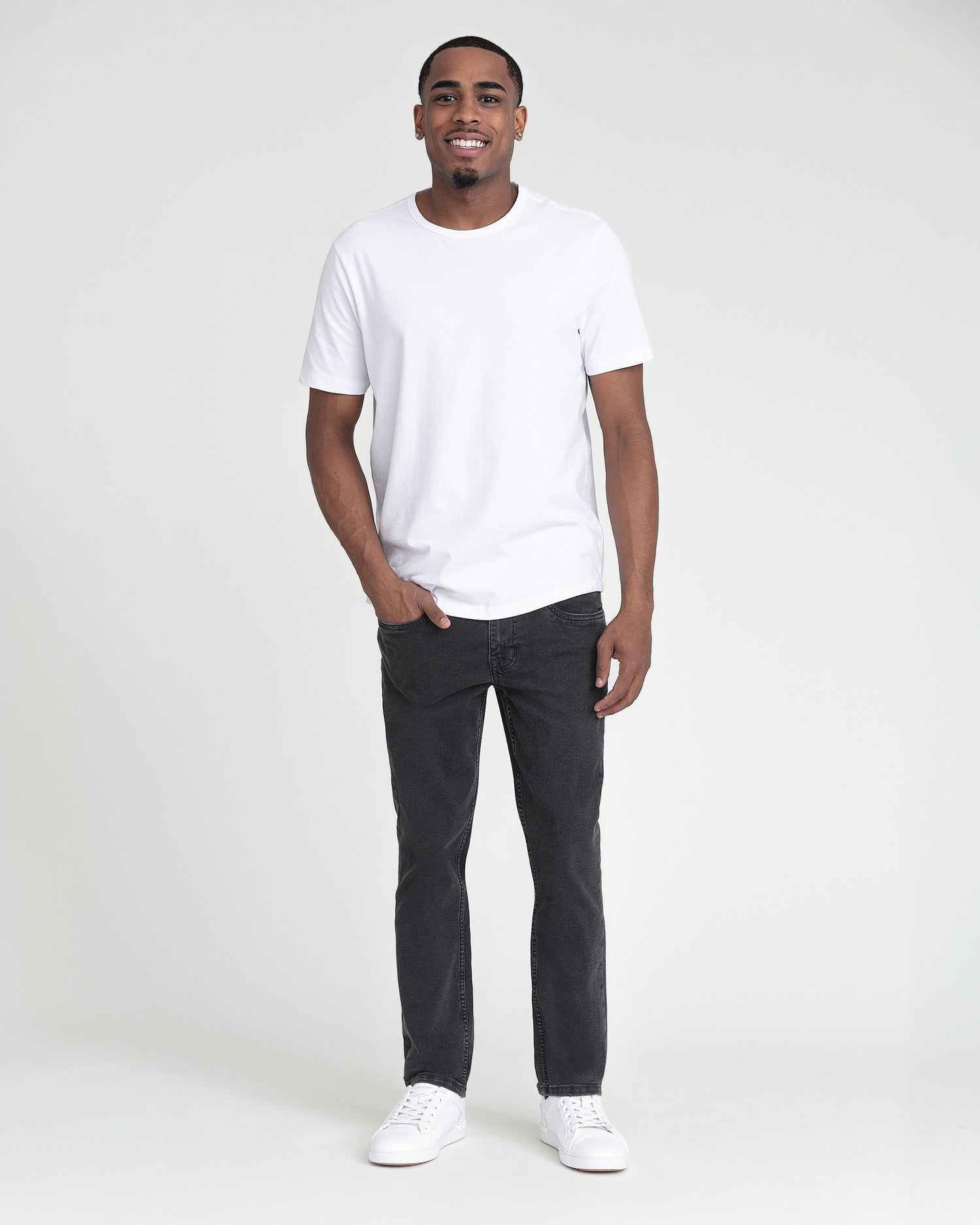 Slim Fit / Steel (Faded Black)