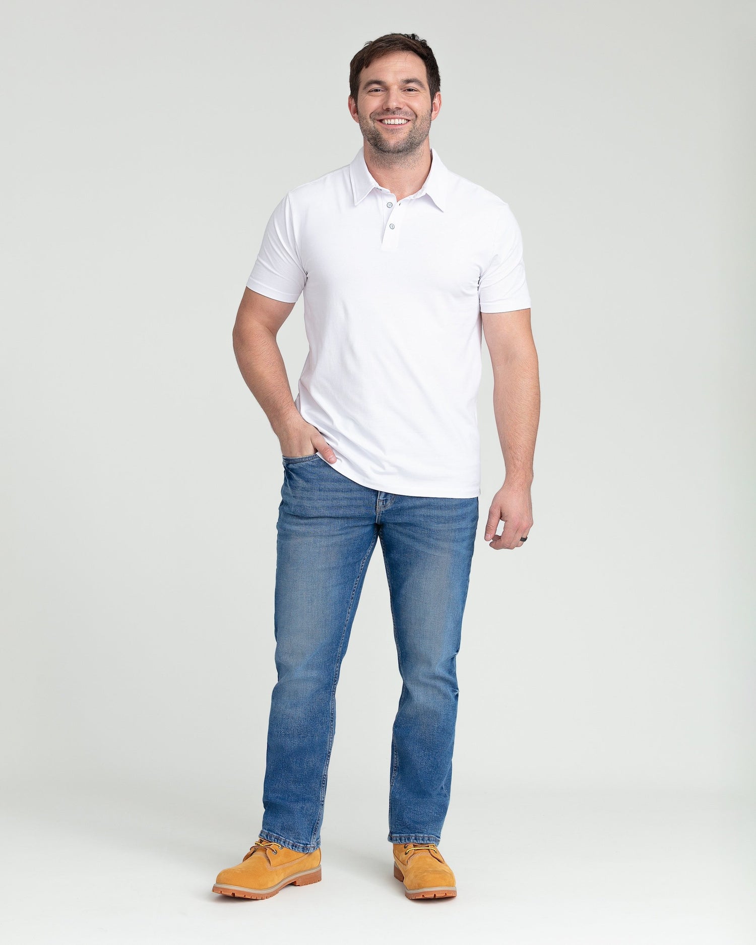 Bootcut Fit / Stream  (Med Blue)