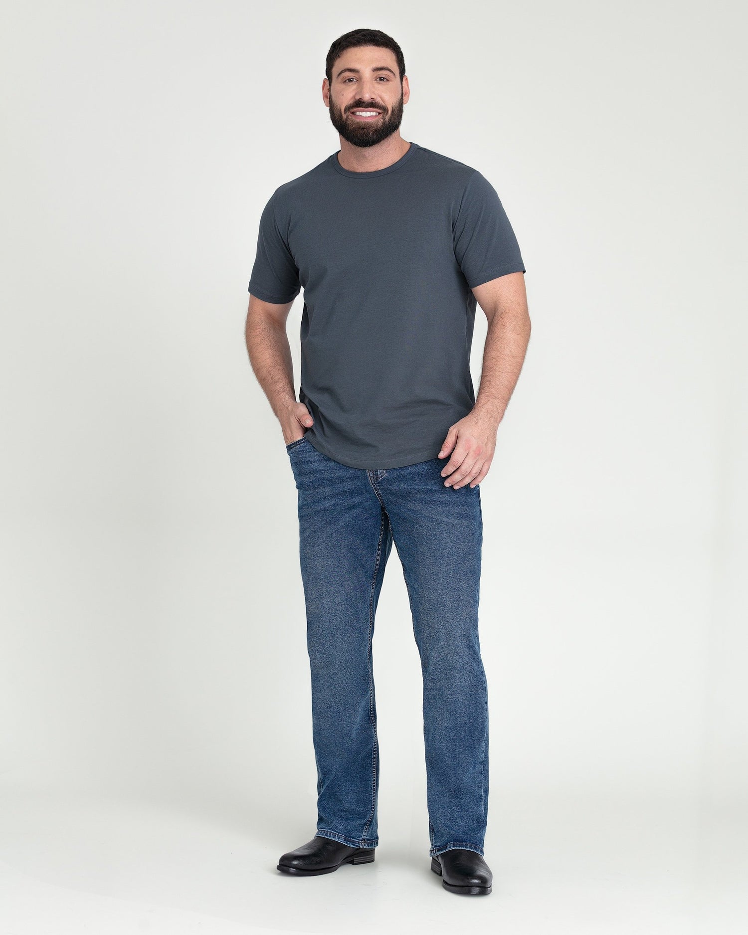 Bootcut Fit / Admiral (Med Blue)