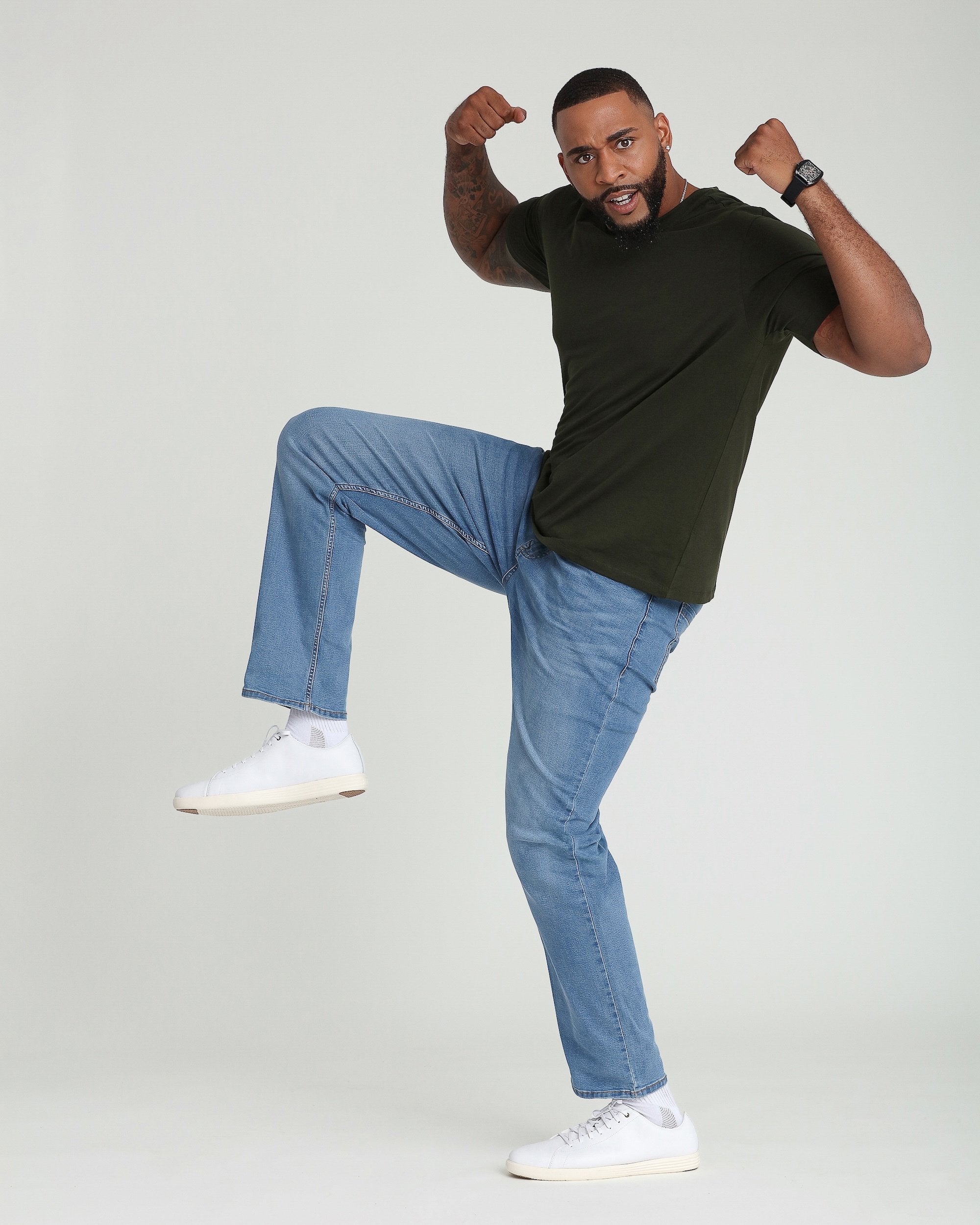 Thick Thicc Fit / Joker - Light Indigo | The Perfect Jean