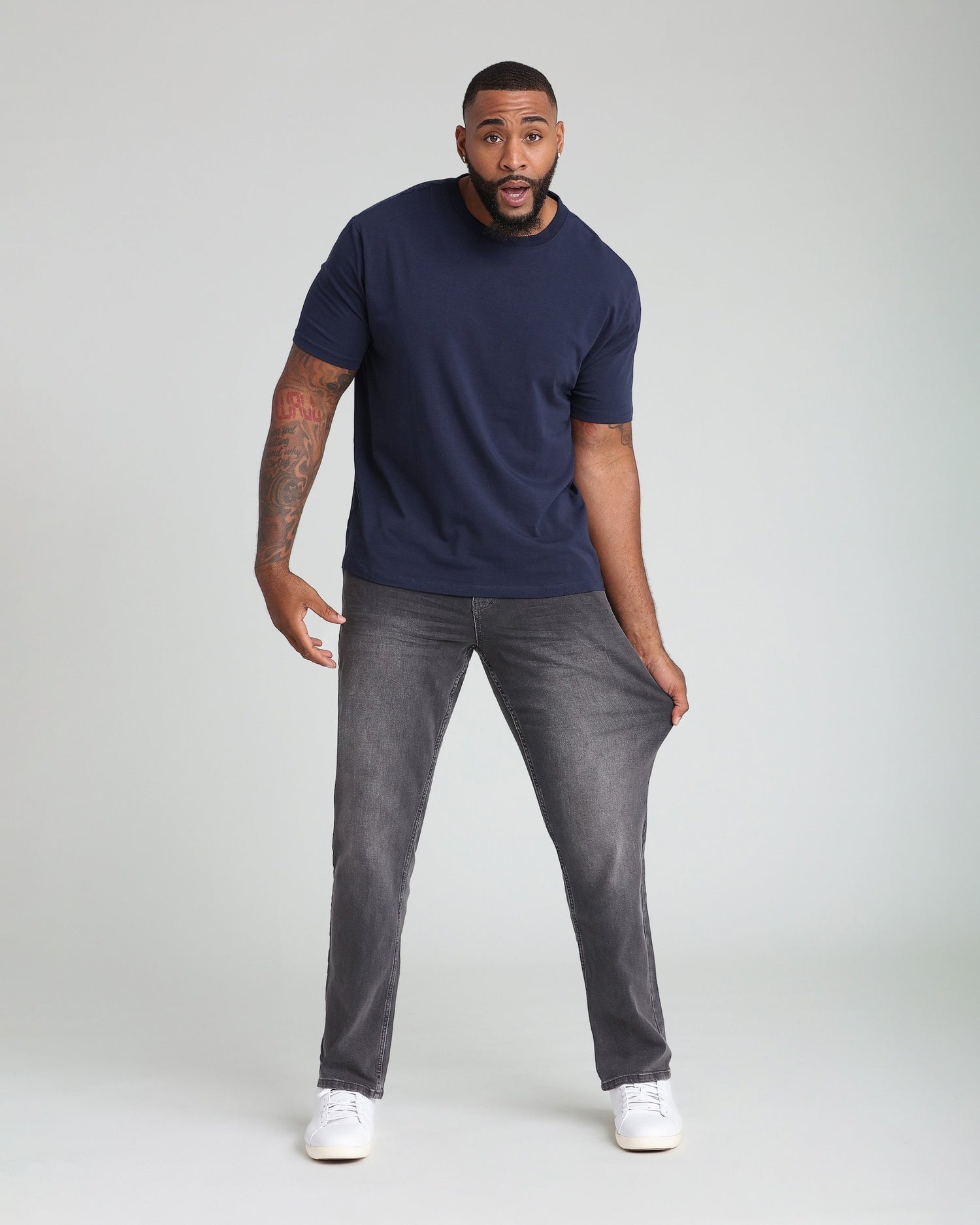 Athletic Fit / Axel  (Grey)