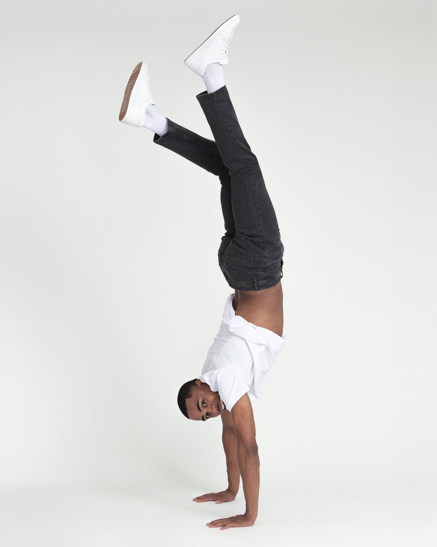 Slim Fit / Steel (Faded Black)