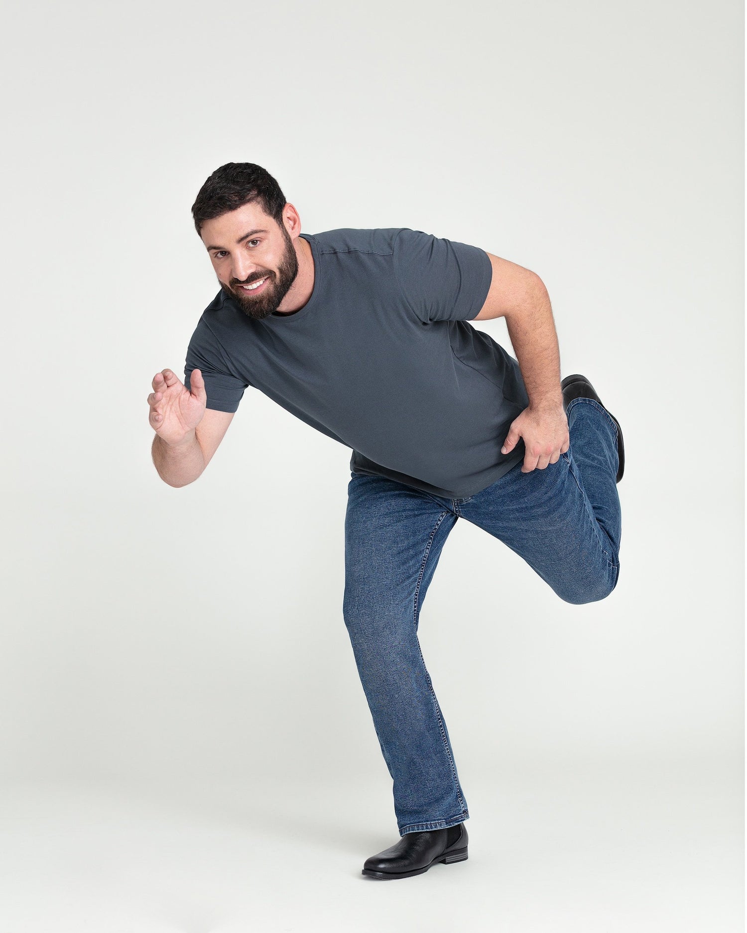 Bootcut Fit / Admiral (Med Blue)