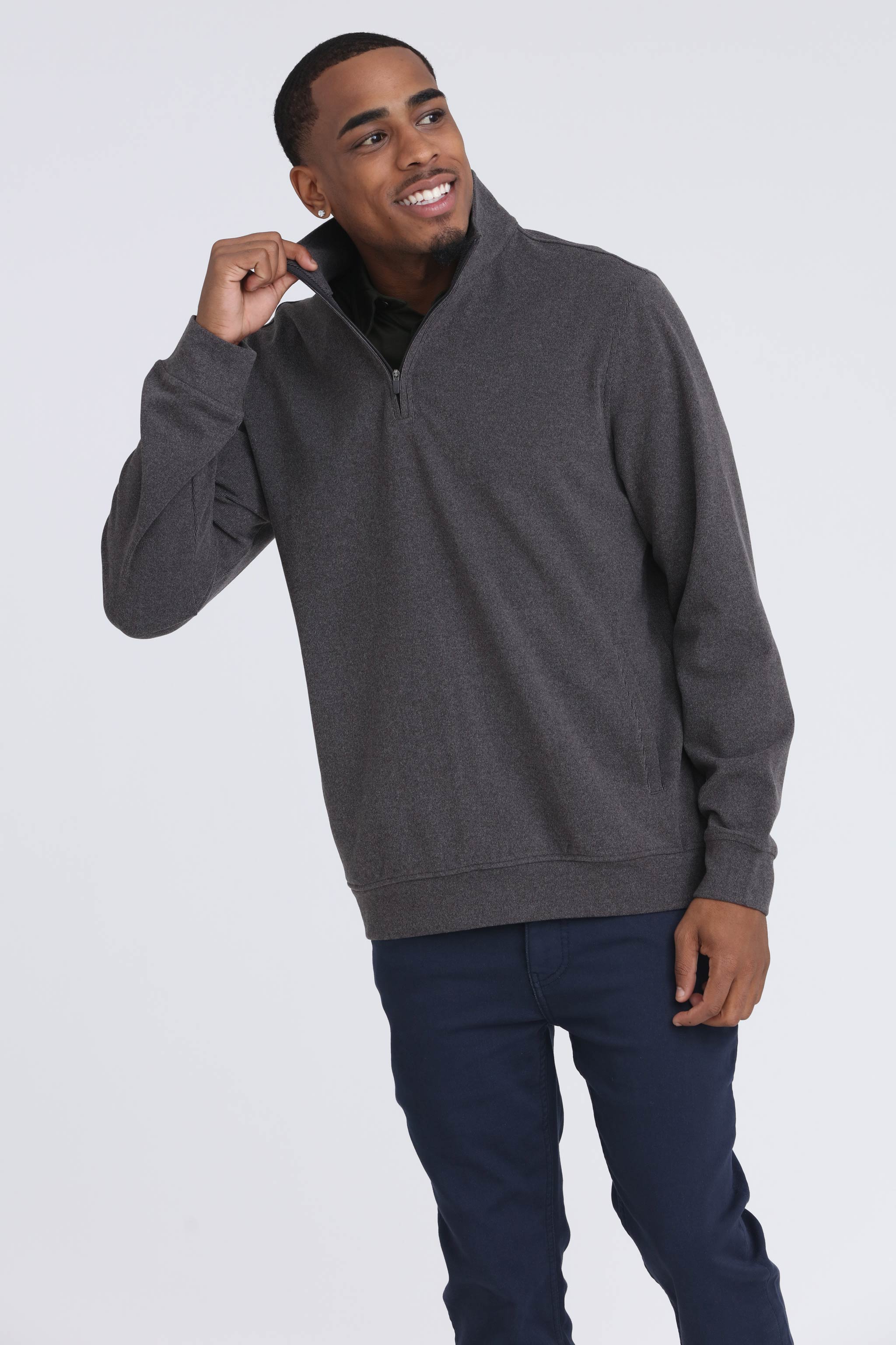 Solid Black Hoodie | The Perfect Jean