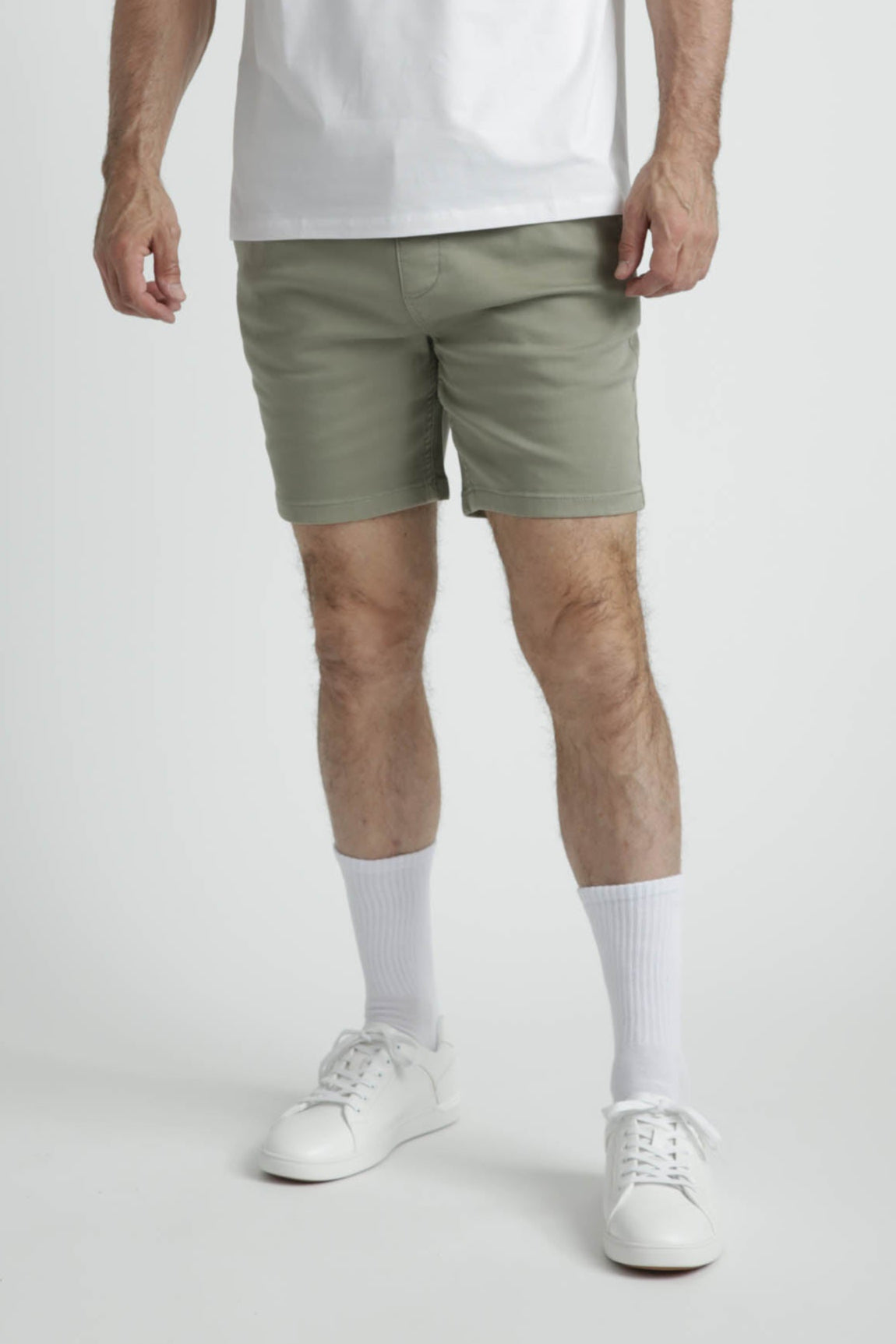 Everyday Comfort Shorts (Slim Fit) / Sage (Light Green)
