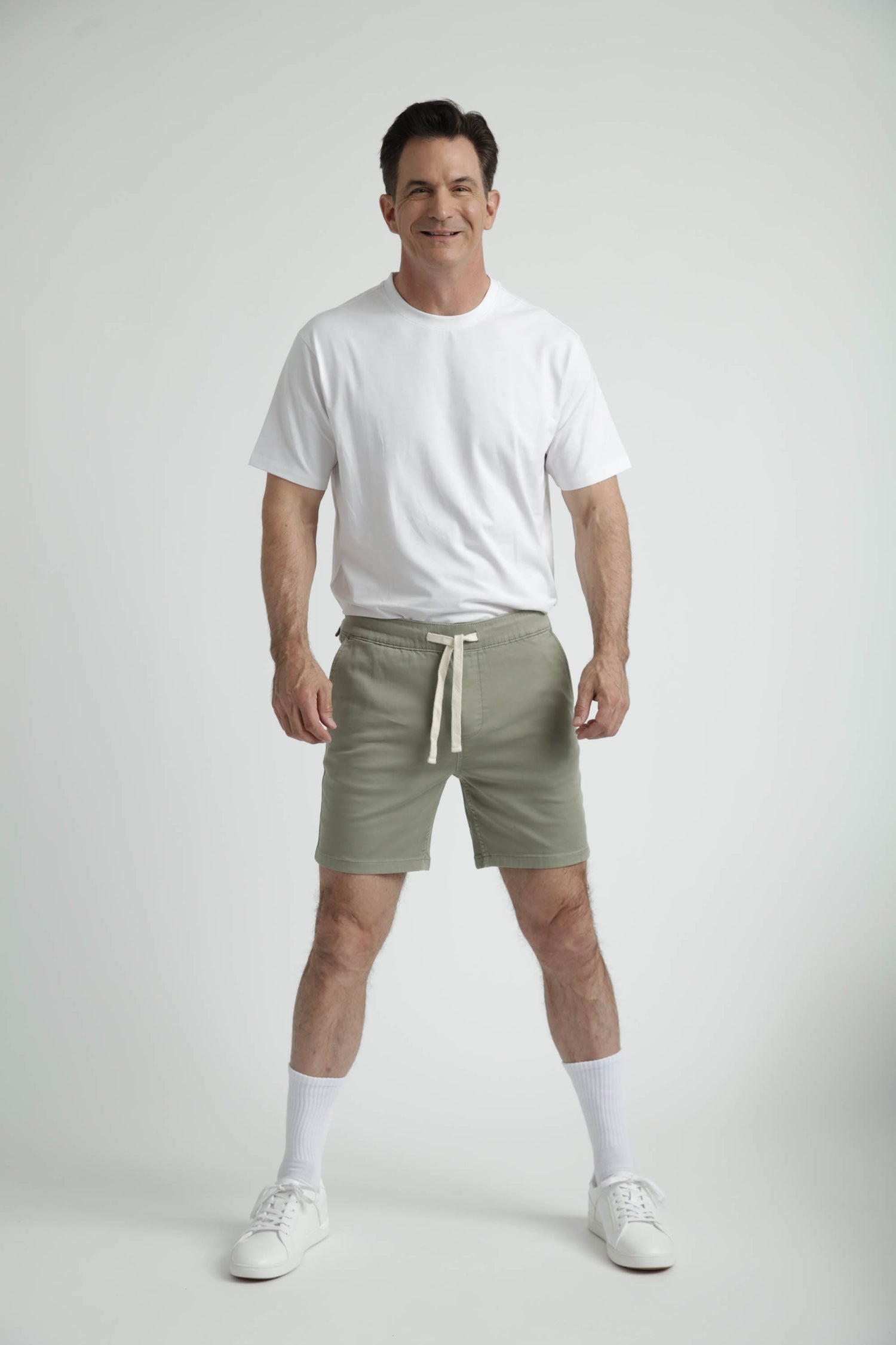 Everyday Comfort Shorts (Slim Fit) / Sage (Light Green)