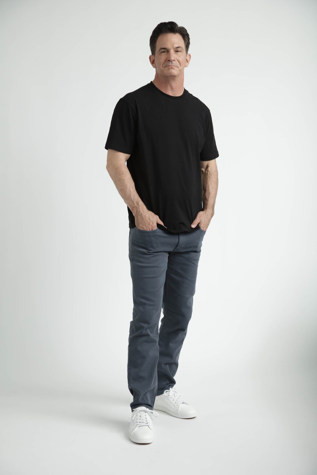 Athletic Fit / Denkhaki™ Slate