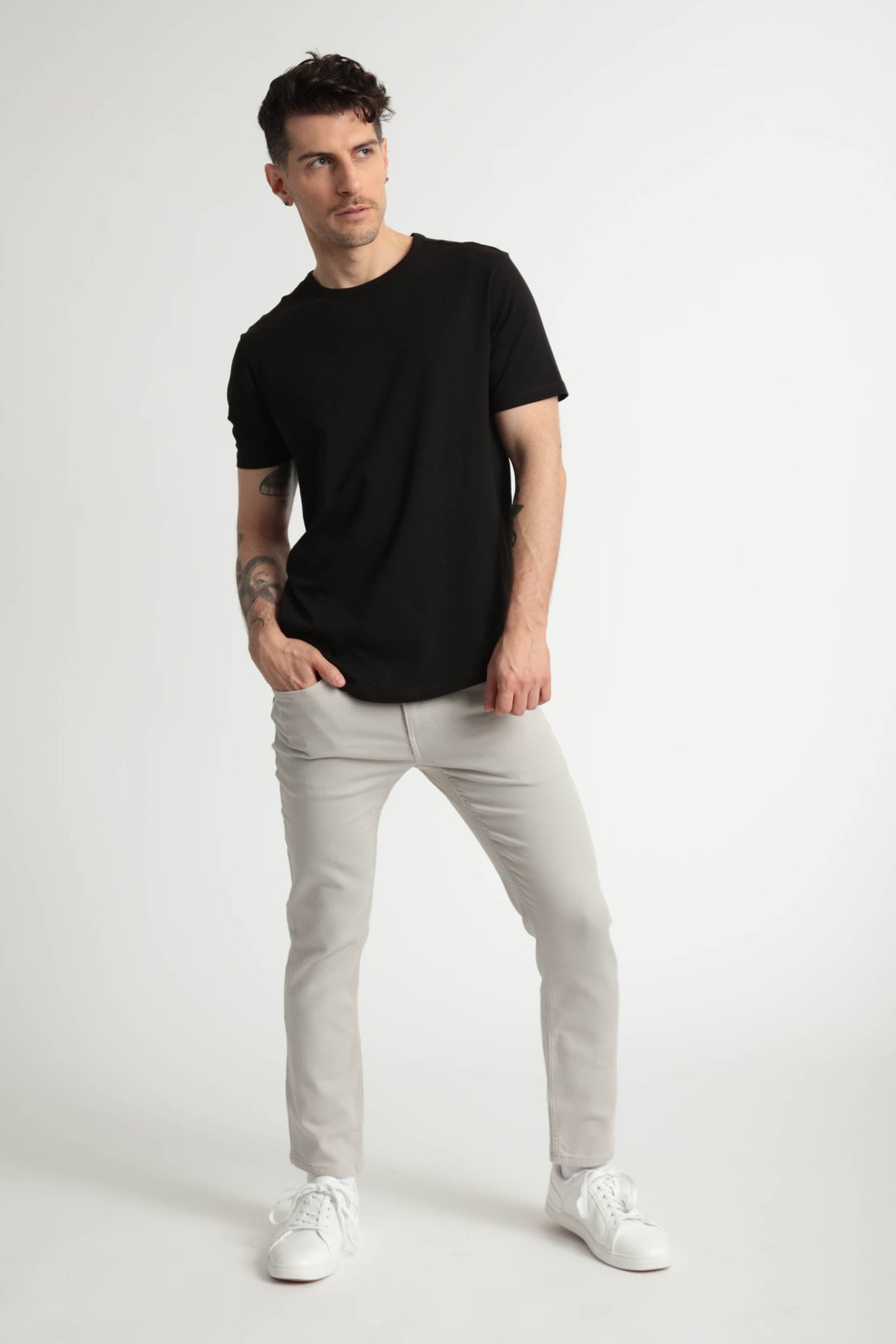 Slim Fit / Denkhaki™ Smoke (Light Grey)