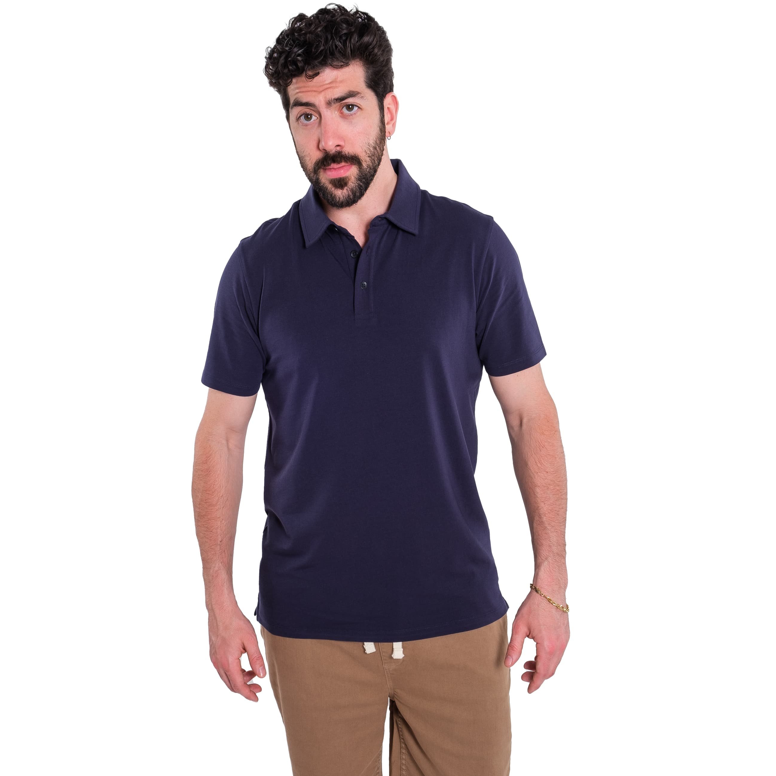 Organic Polo Shirt 6 Pack / Navy