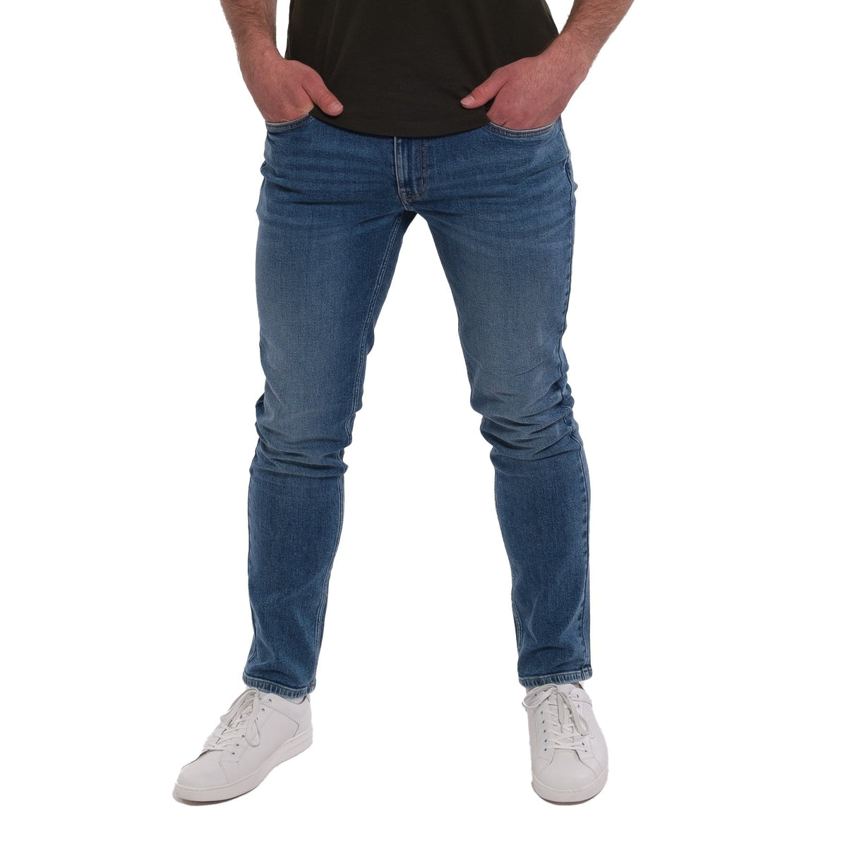 Slim Fit / Stream  (Medium Blue)