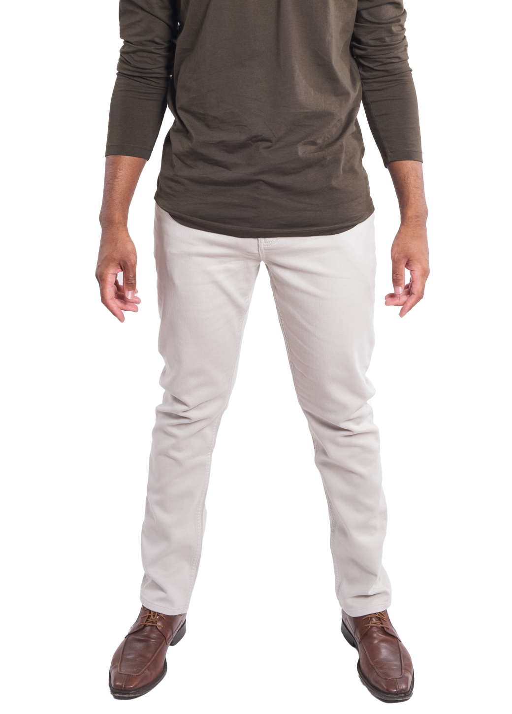 Athletic Fit / Denkhaki™ Smoke (Light Grey)