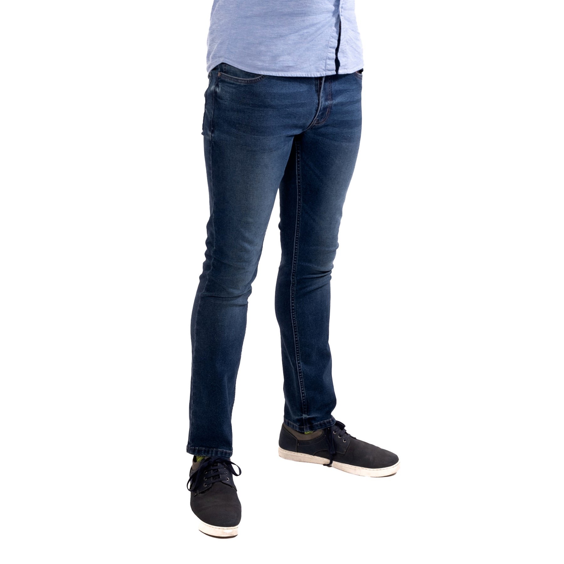 Skinny Fit / Admiral (Med Blue)