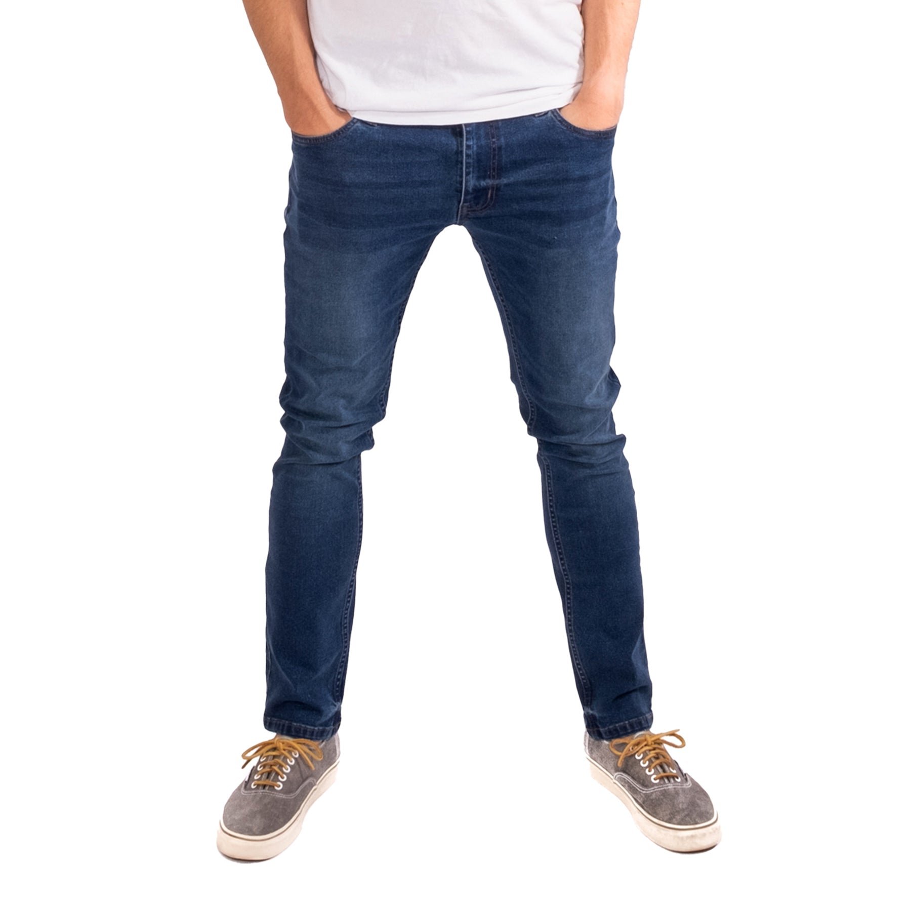 Slim Fit / Admiral (Med Blue)