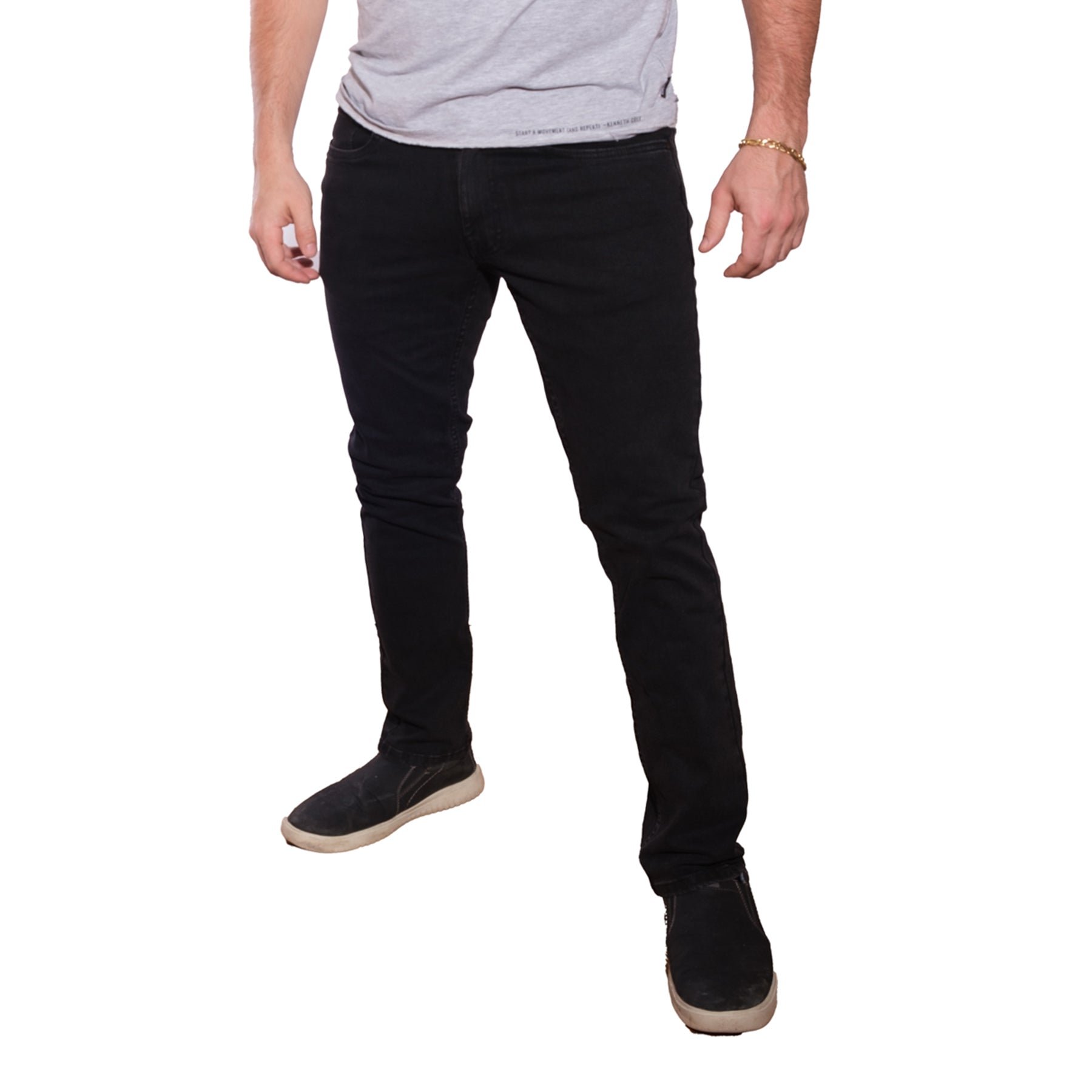 Slim Fit / Steel (Faded Black)