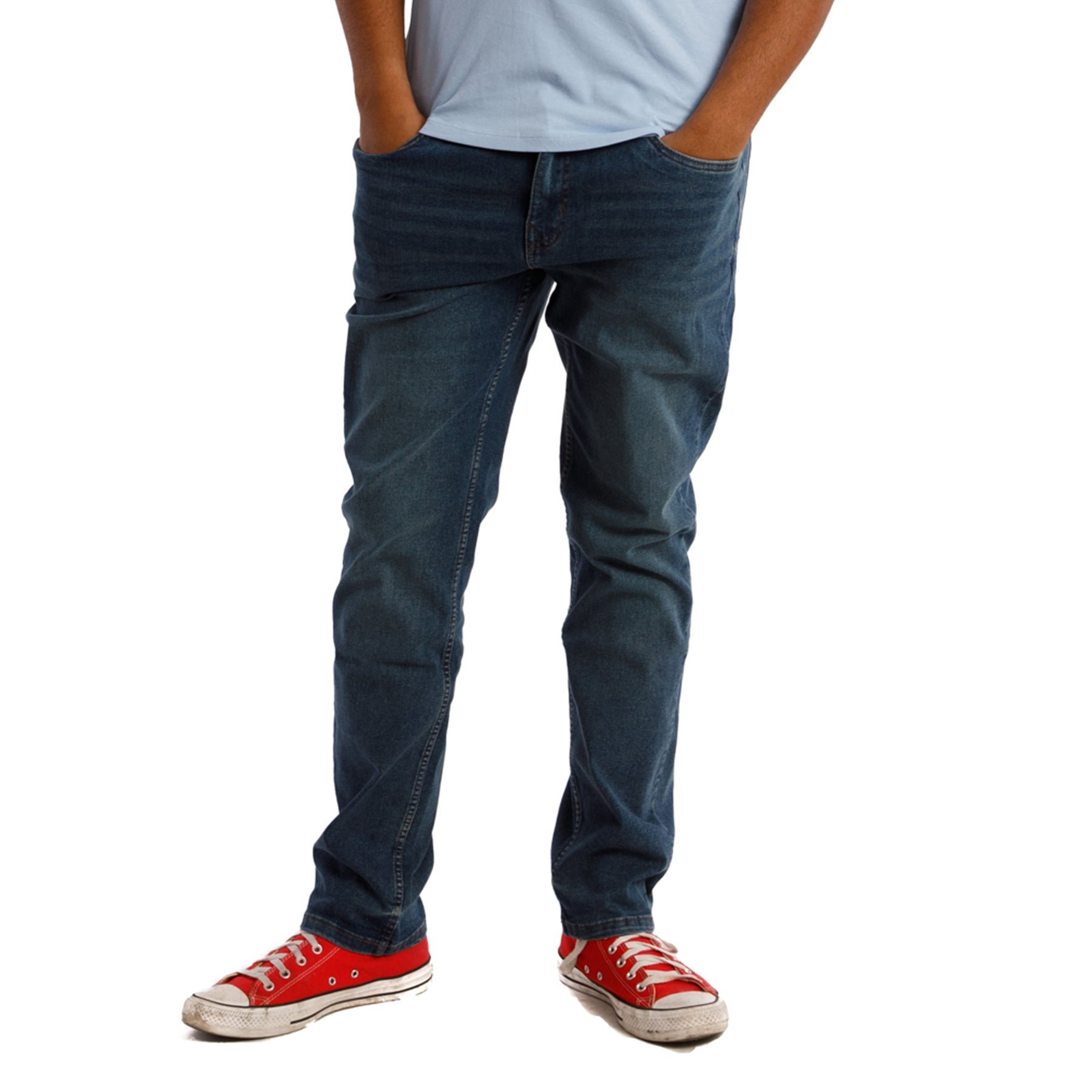 Slim Thick Fit / Admiral (Med Blue)