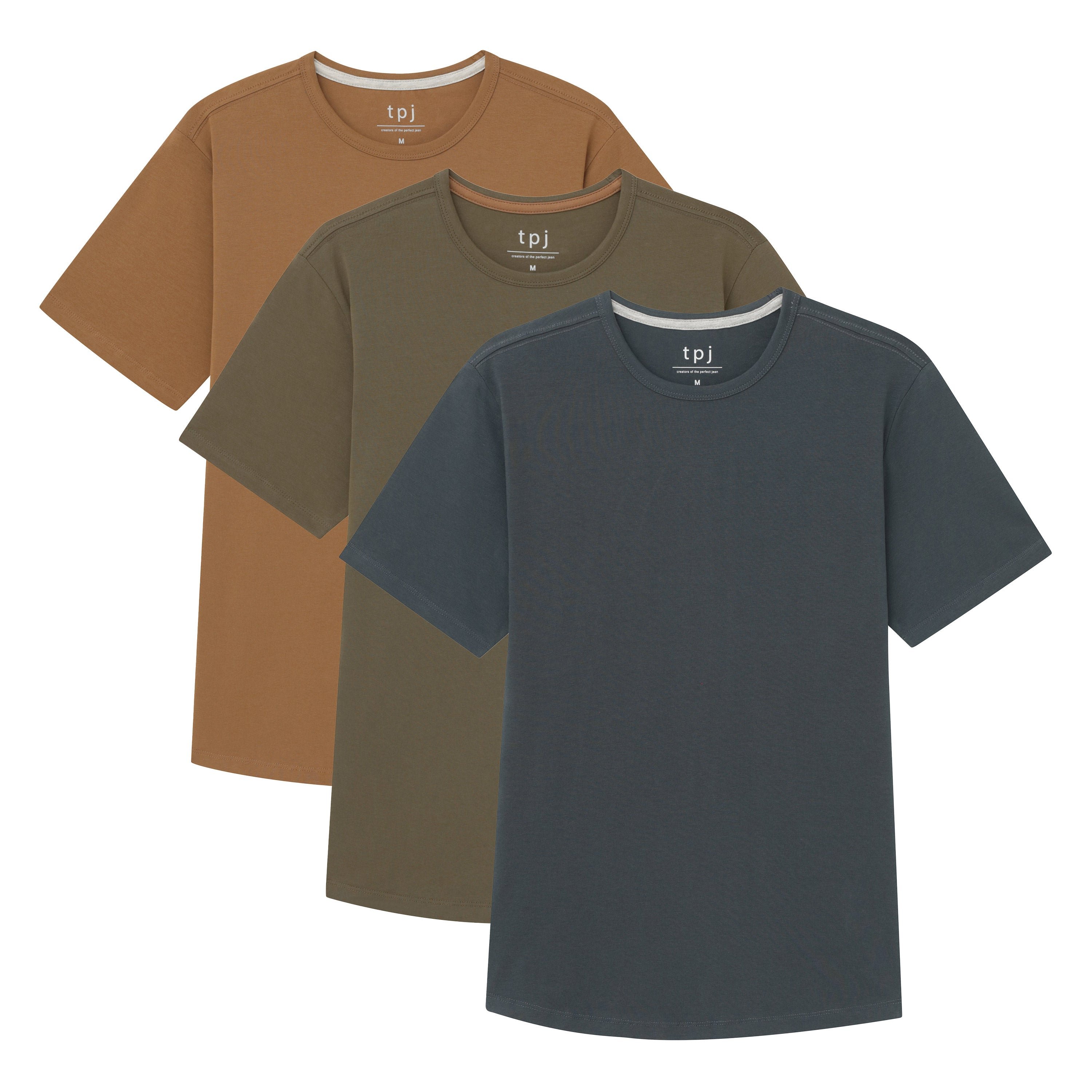 Organic Crew Neck T-Shirt 3 Pack / Urban Expedition