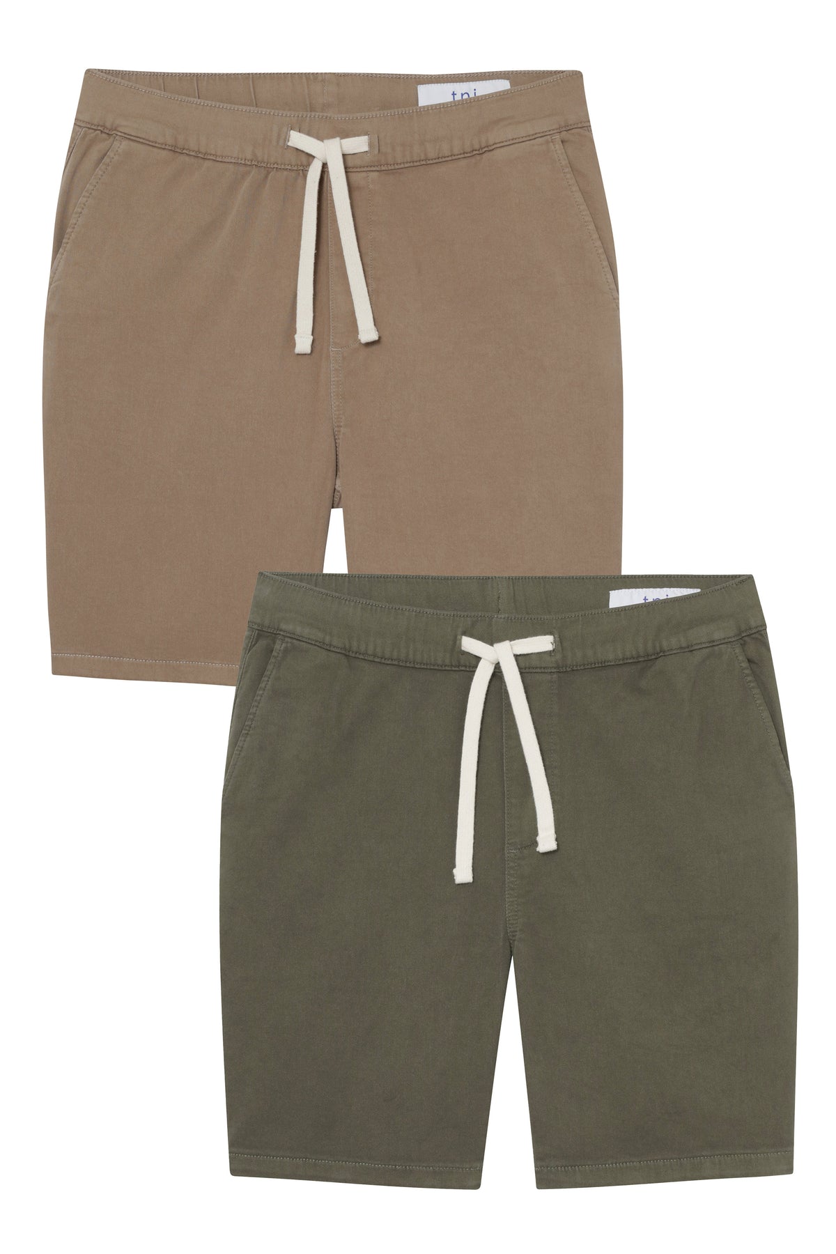 Everyday Comfort Shorts (Athletic Fit) / Dark Khaki & Soldier Olive