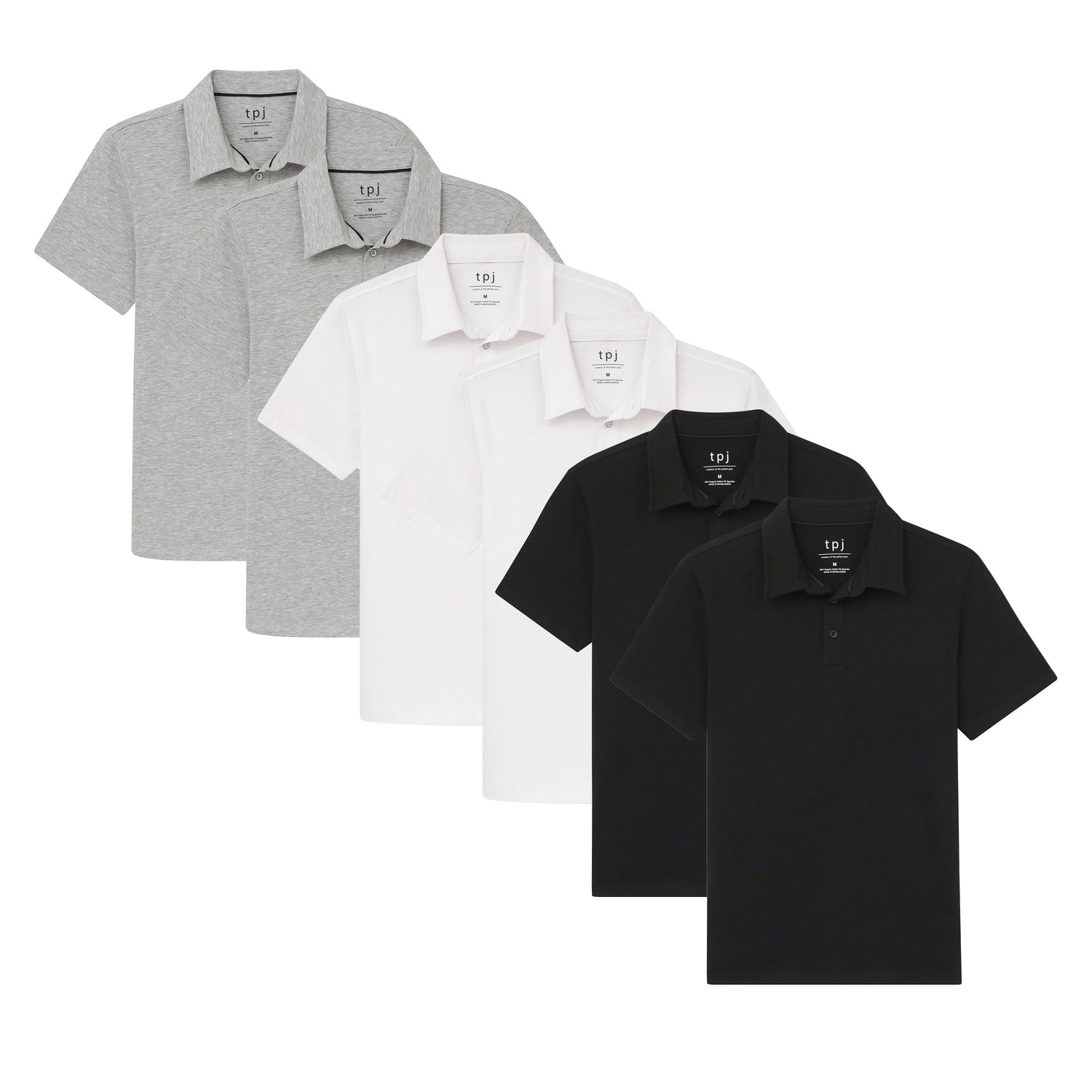 Organic Polo Shirt 6 Pack / Essentials