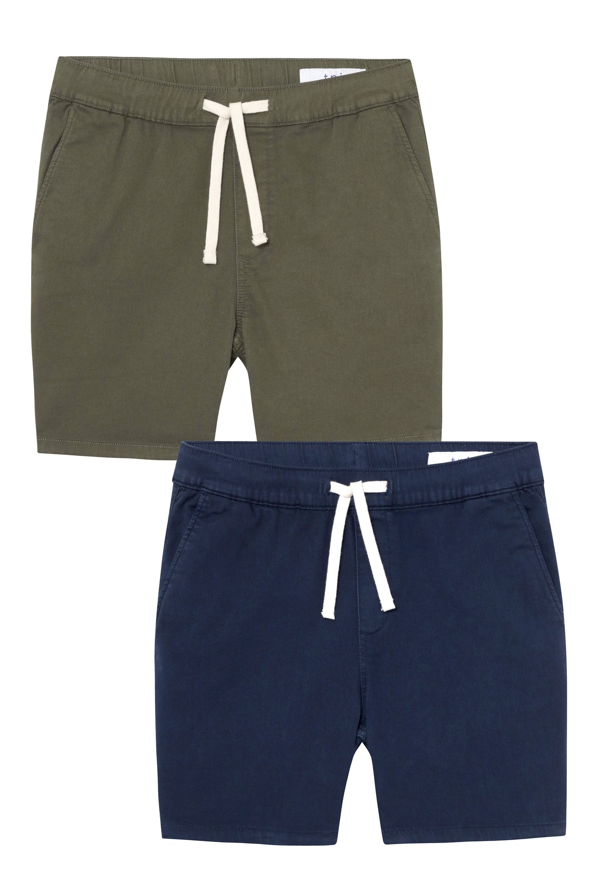 Everyday Comfort Shorts (Slim Fit) / Navy & Soldier Olive