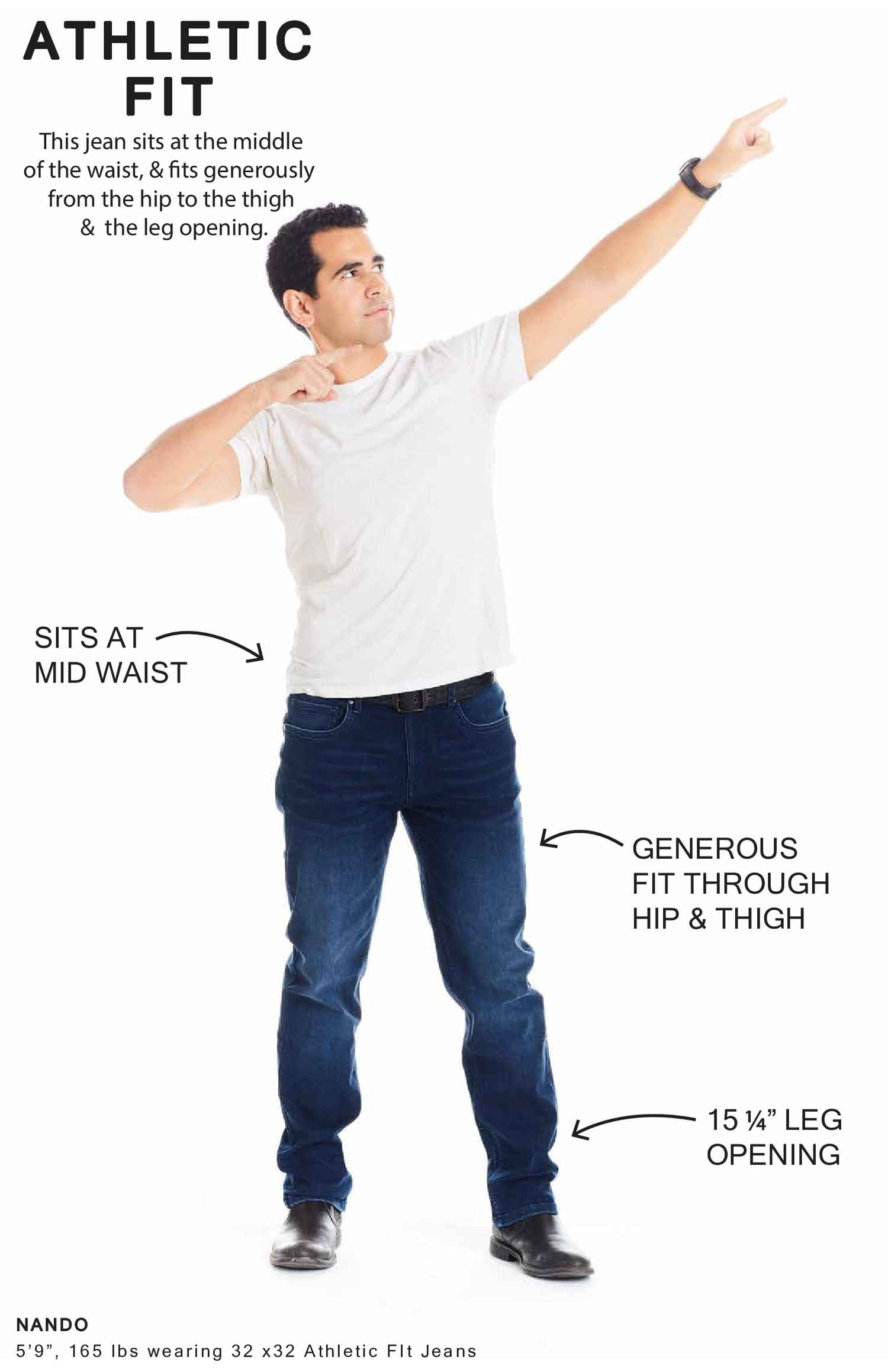 Athletic Fit / Knight (Dark Blue)